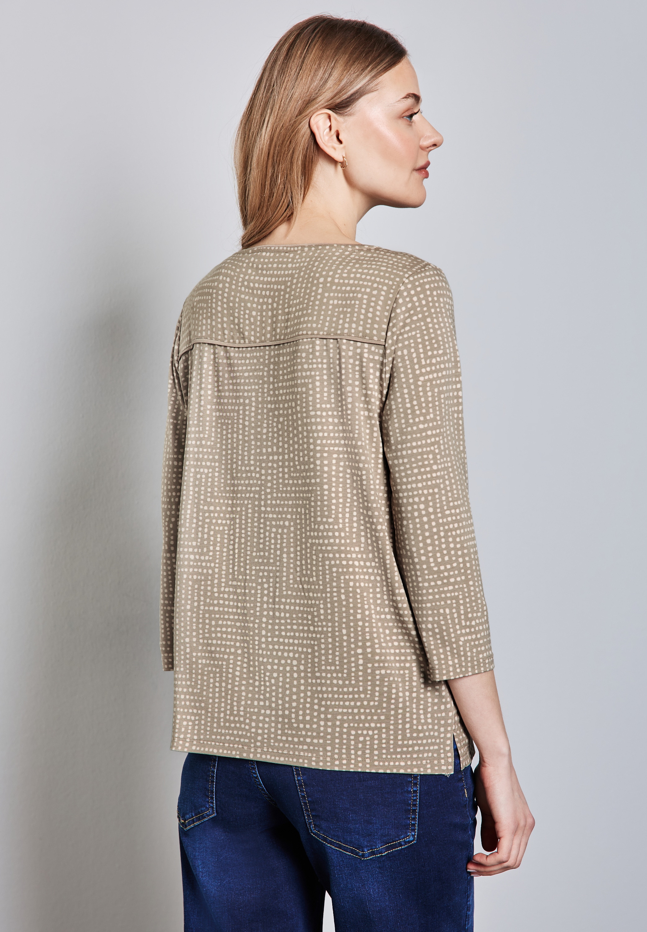 STREET ONE 3/4-Arm-Shirt, mit 3/4 Ärmeln
