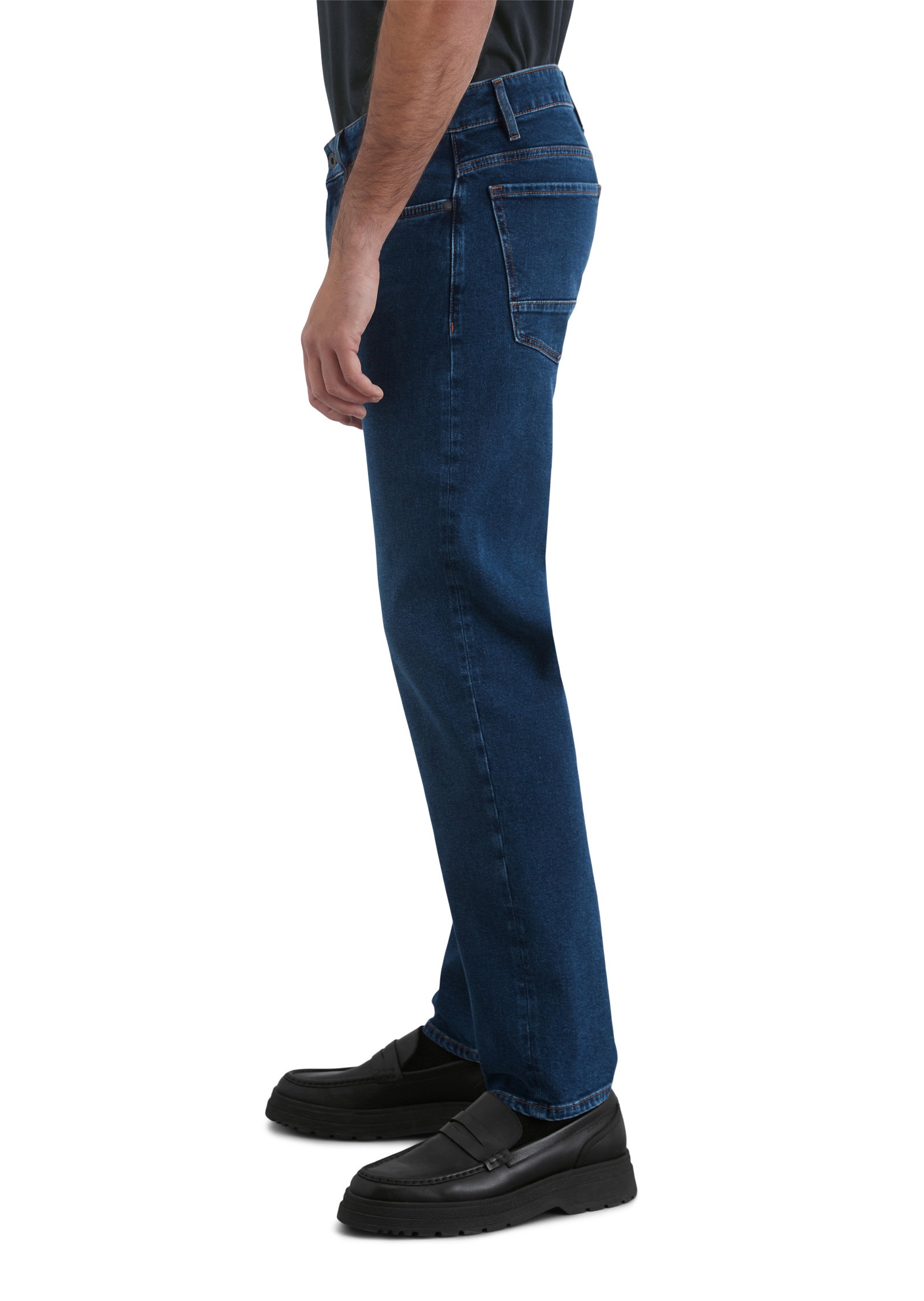 Marc OPolo Regular-fit-Jeans "aus Bio-Baumwolle-Mix" günstig online kaufen