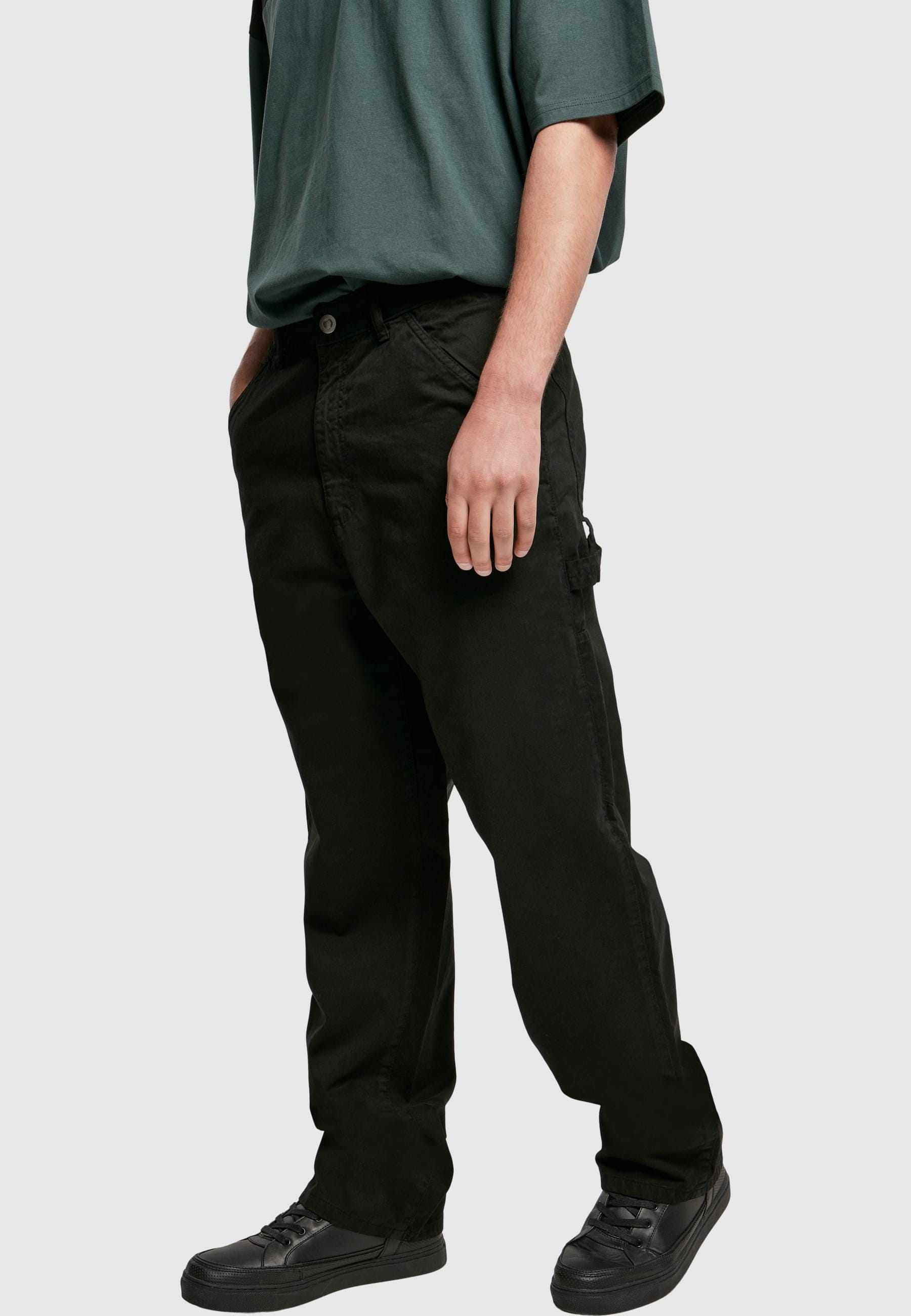 URBAN CLASSICS Stoffhose »Urban Classics Herren Carpenter Pants«, (1 tlg.)