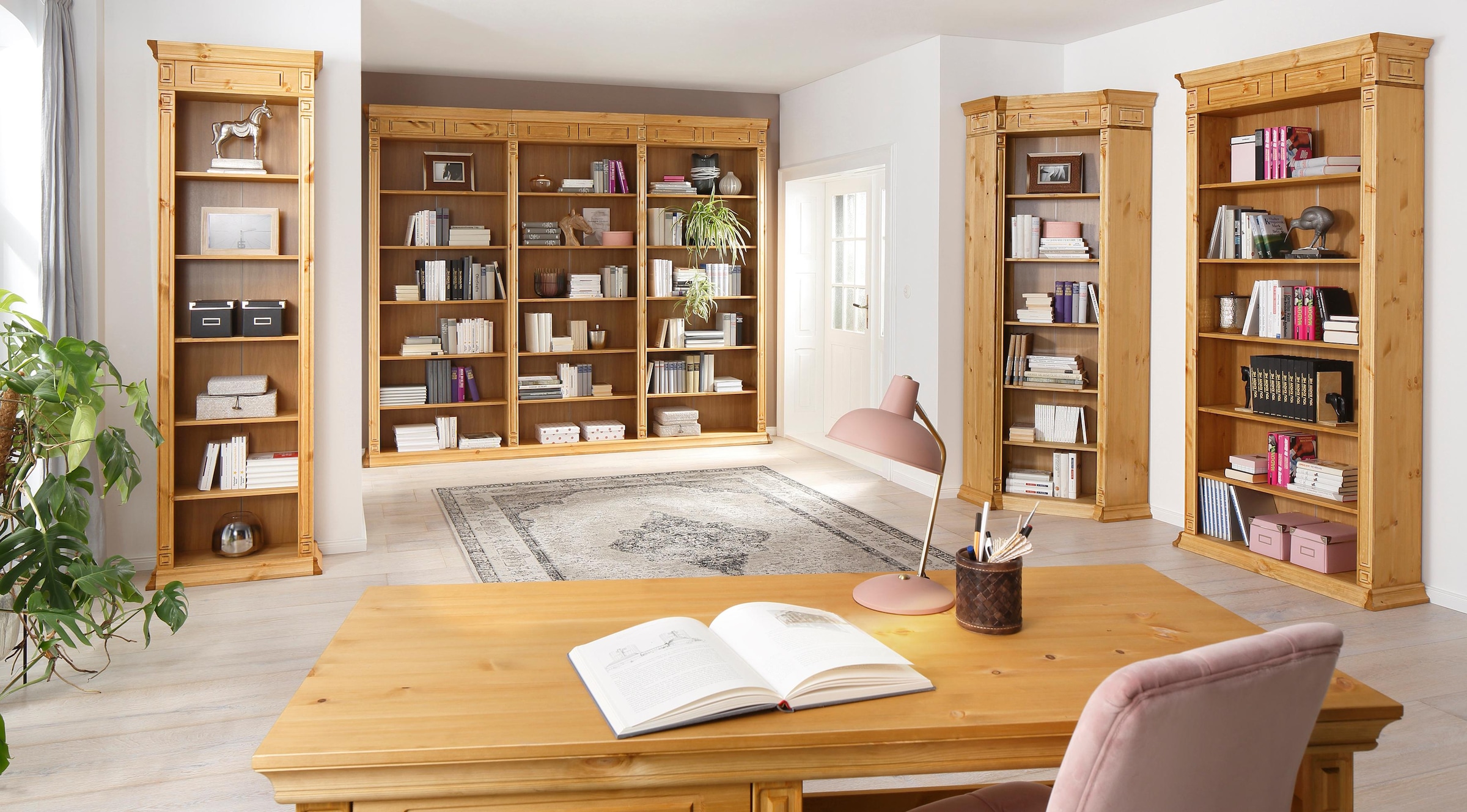 Home affaire Bücherregal »Vinales«, Regal, Breite/Tiefe/Höhe: 95,6/317216 cm