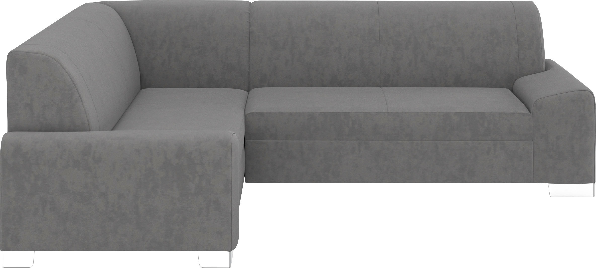 DOMO collection Ecksofa "Anzio in kubischer Formensprache, flache Armlehnen günstig online kaufen