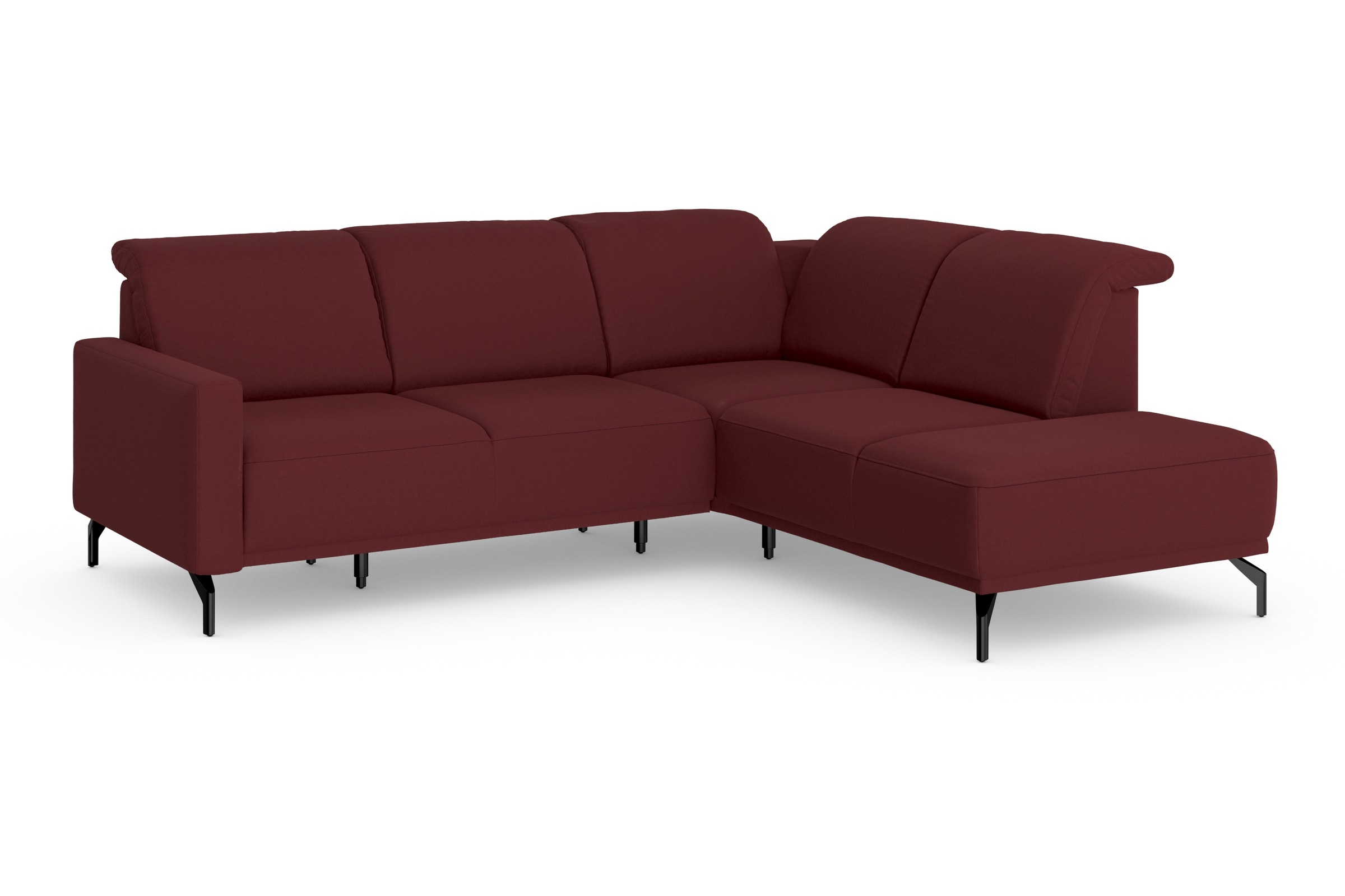 sit&more Ecksofa »Bailando L-Form«, wahlweise mit Kopfteilverstellung und Vorziehsitz, motorisch