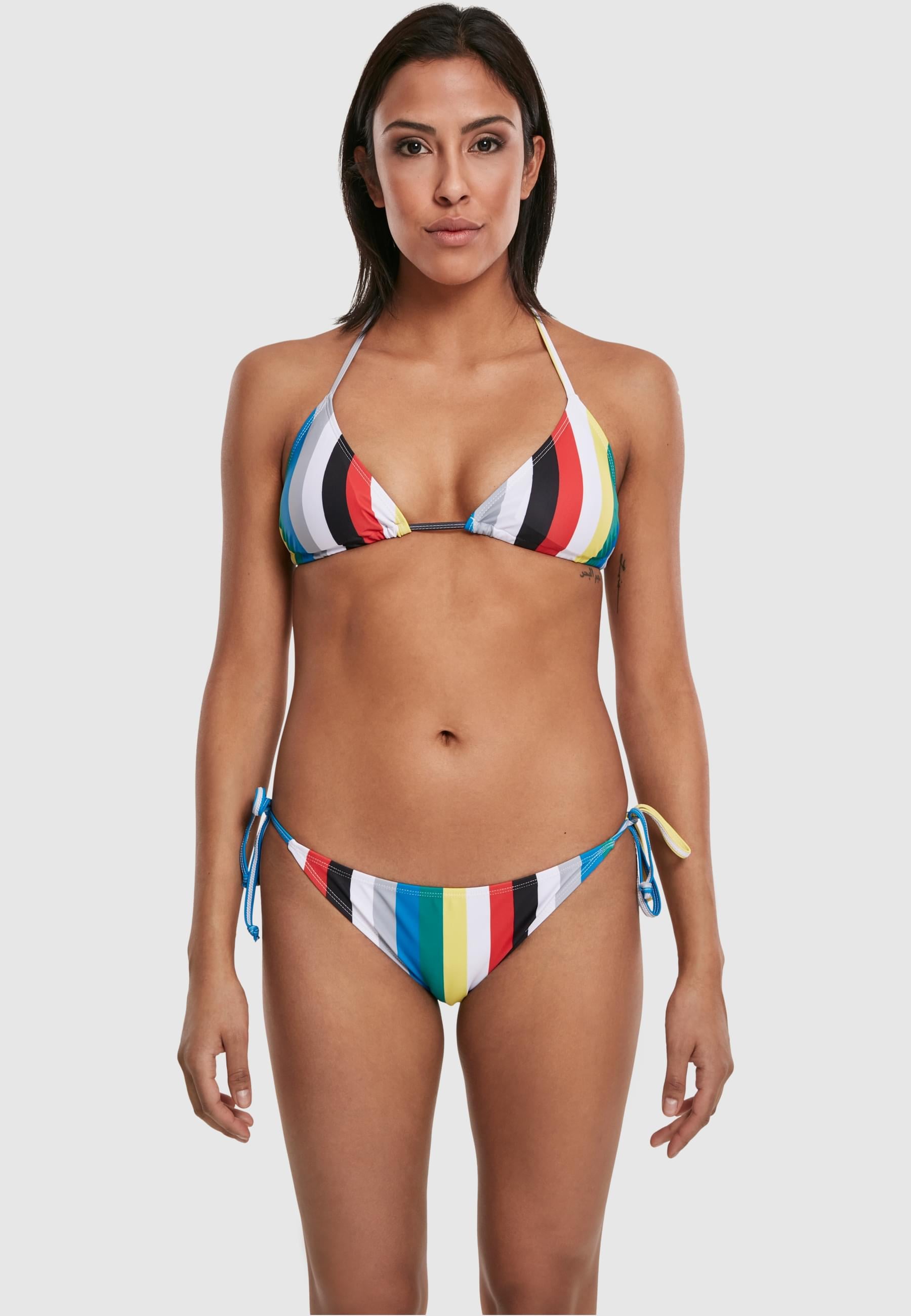 URBAN CLASSICS Bügel-Tankini »Urban Classics Damen Ladies Stripe Bikini«