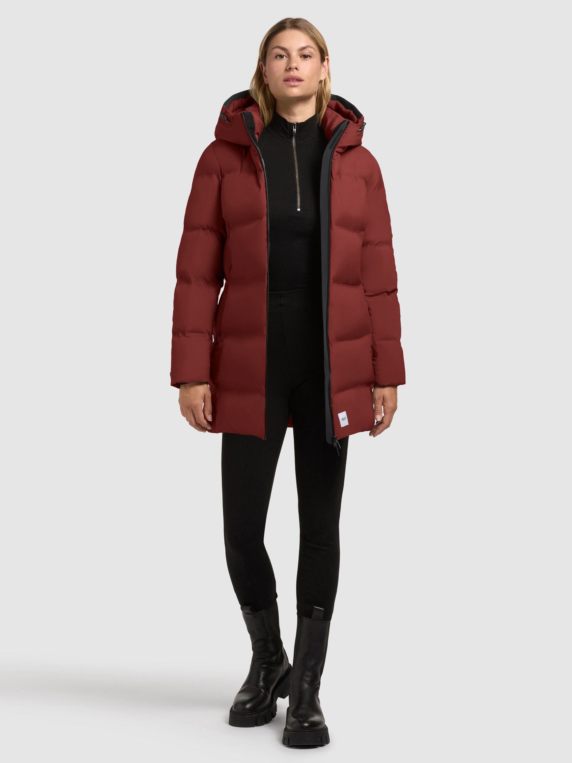 khujo Steppjacke »TANARE3«, mit Kapuze
