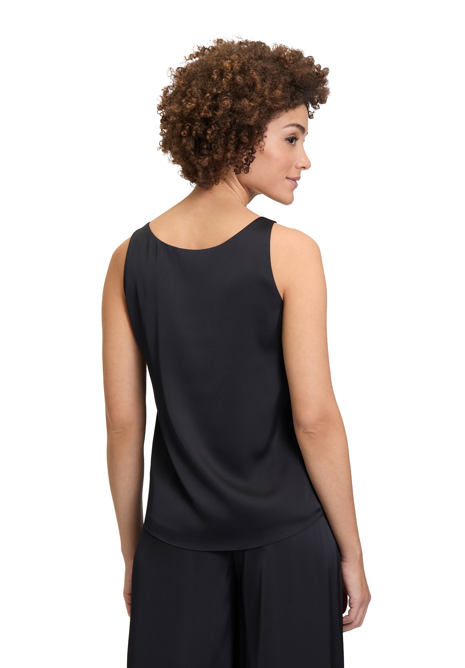 Vera Mont Satinbluse »Vera Mont Satin-Bluse mit V-Ausschnitt«
