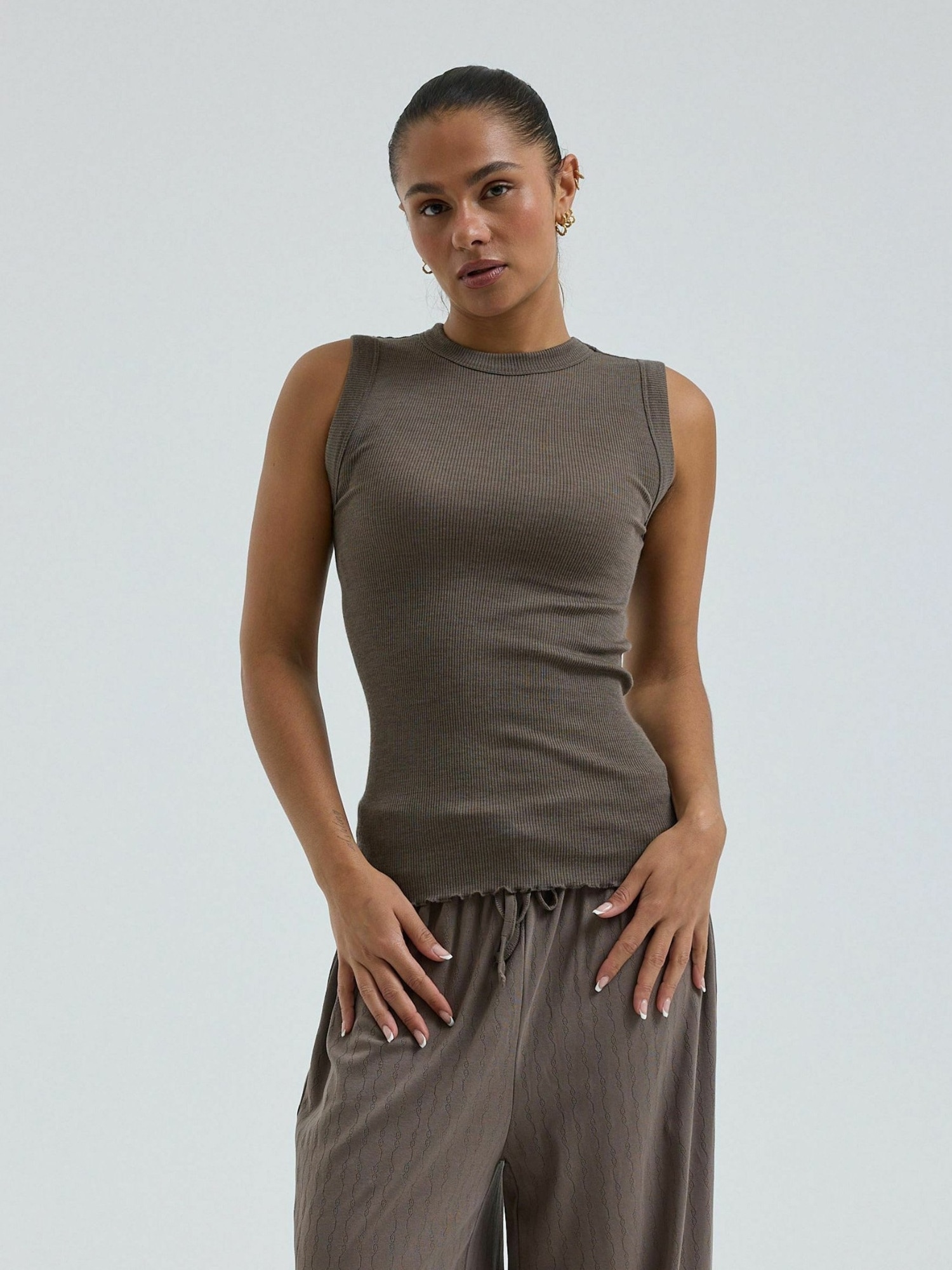 Seamless Basic "Seamless Basic Top Wooly"