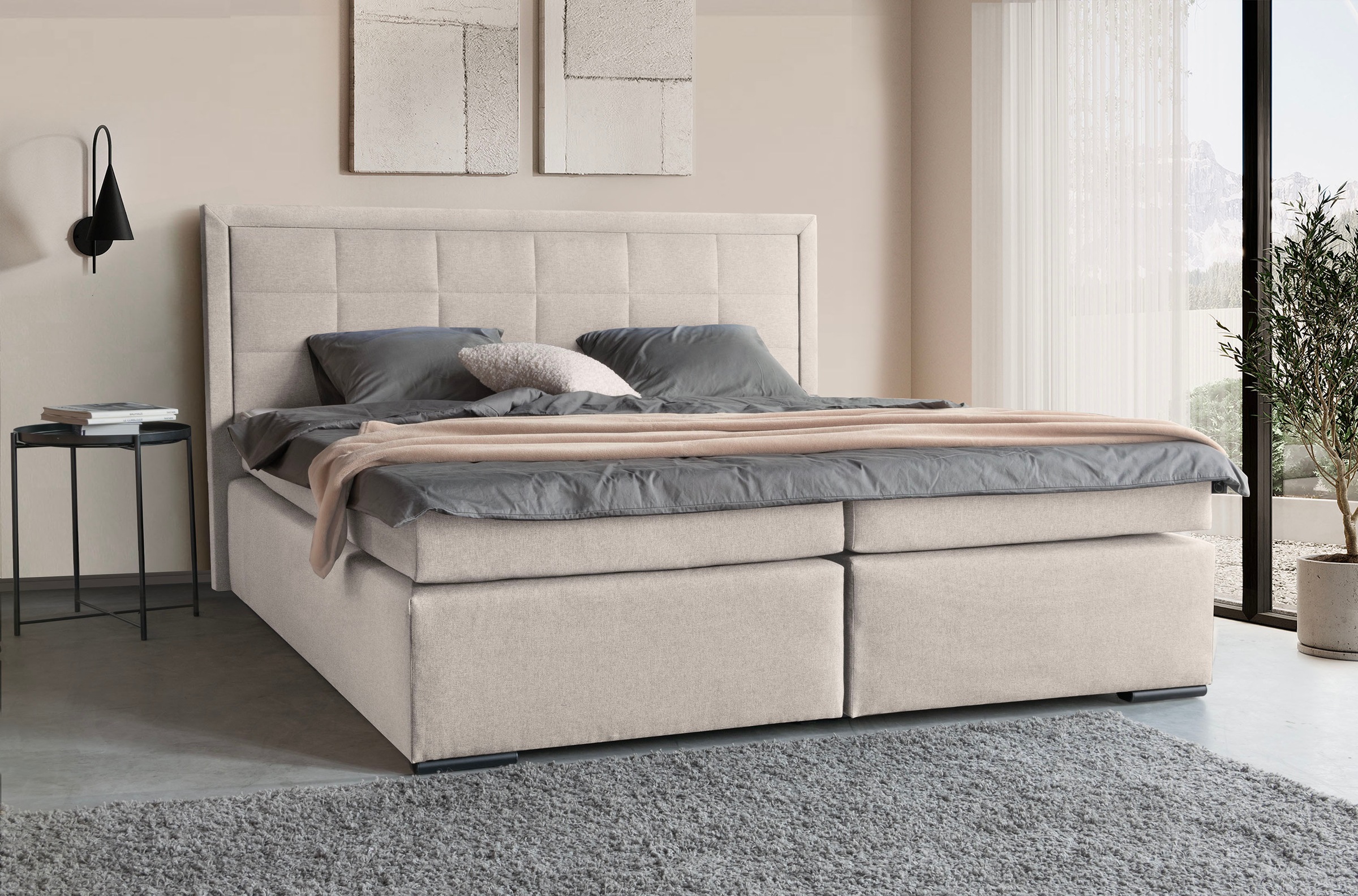 COLLECTION AB Boxspringbett "30 Jahre Jubiläums-Modell Athena", in H2,H3 & günstig online kaufen