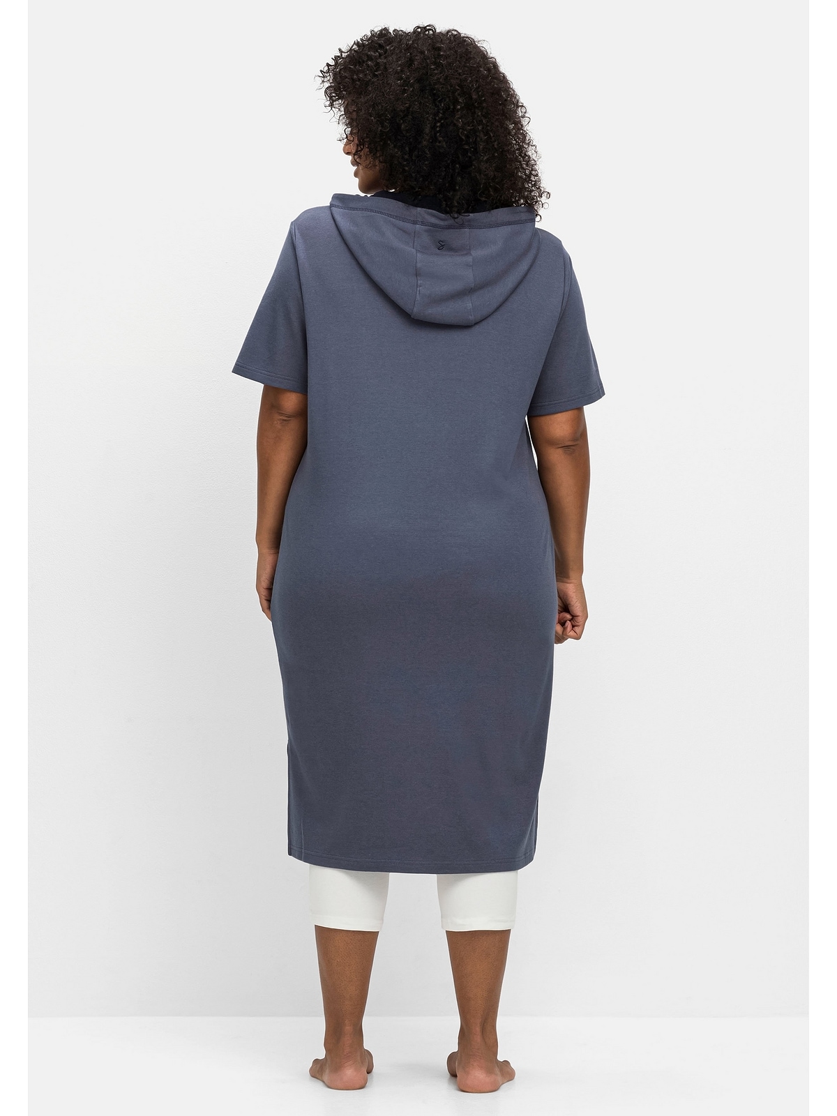 Sheego Sweatkleid »Große Größen«, mit Kängurutasche und Kapuze
