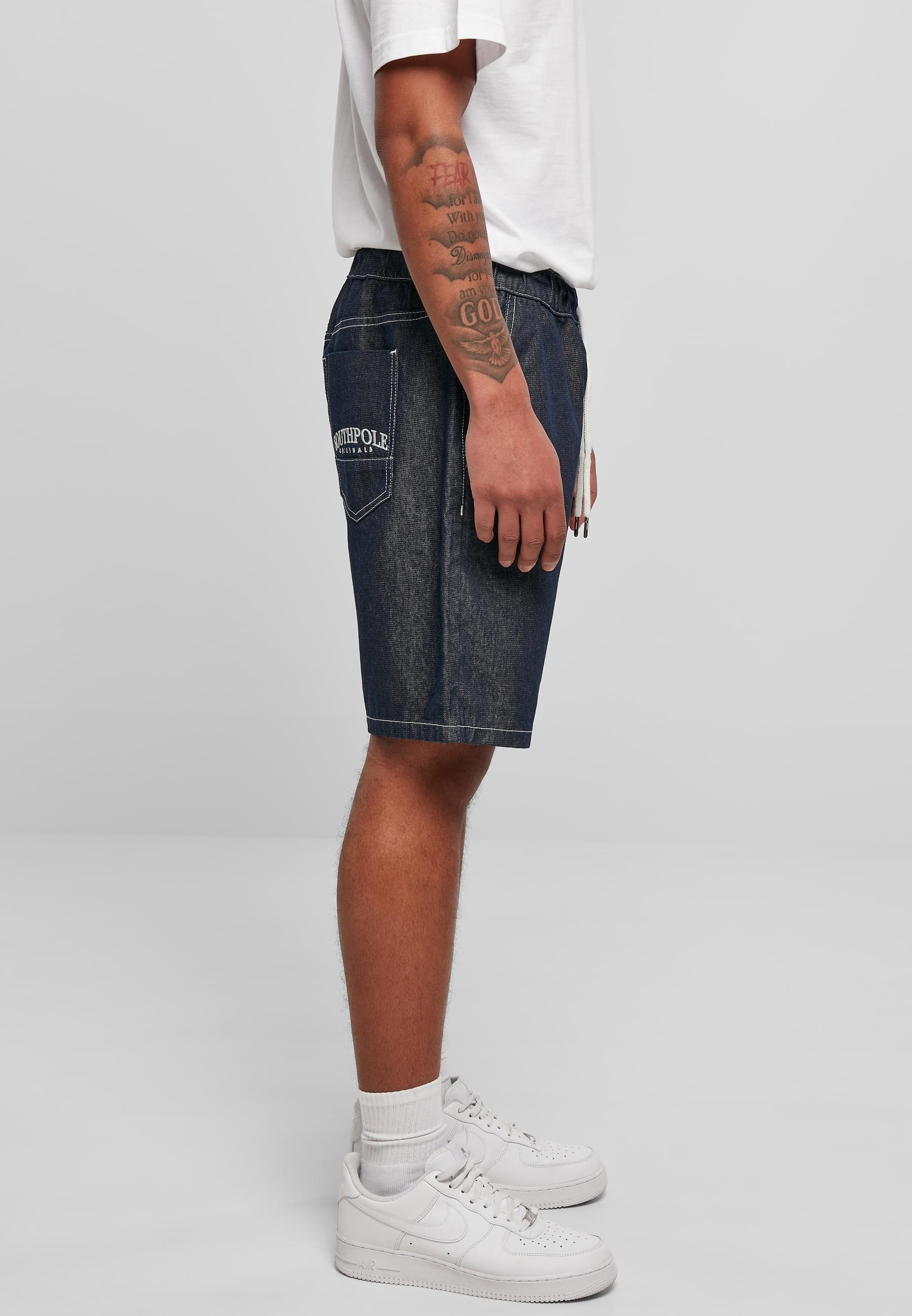 Southpole Stoffhose »Southpole Herren Southpole Denim Shorts«, (1 tlg.)