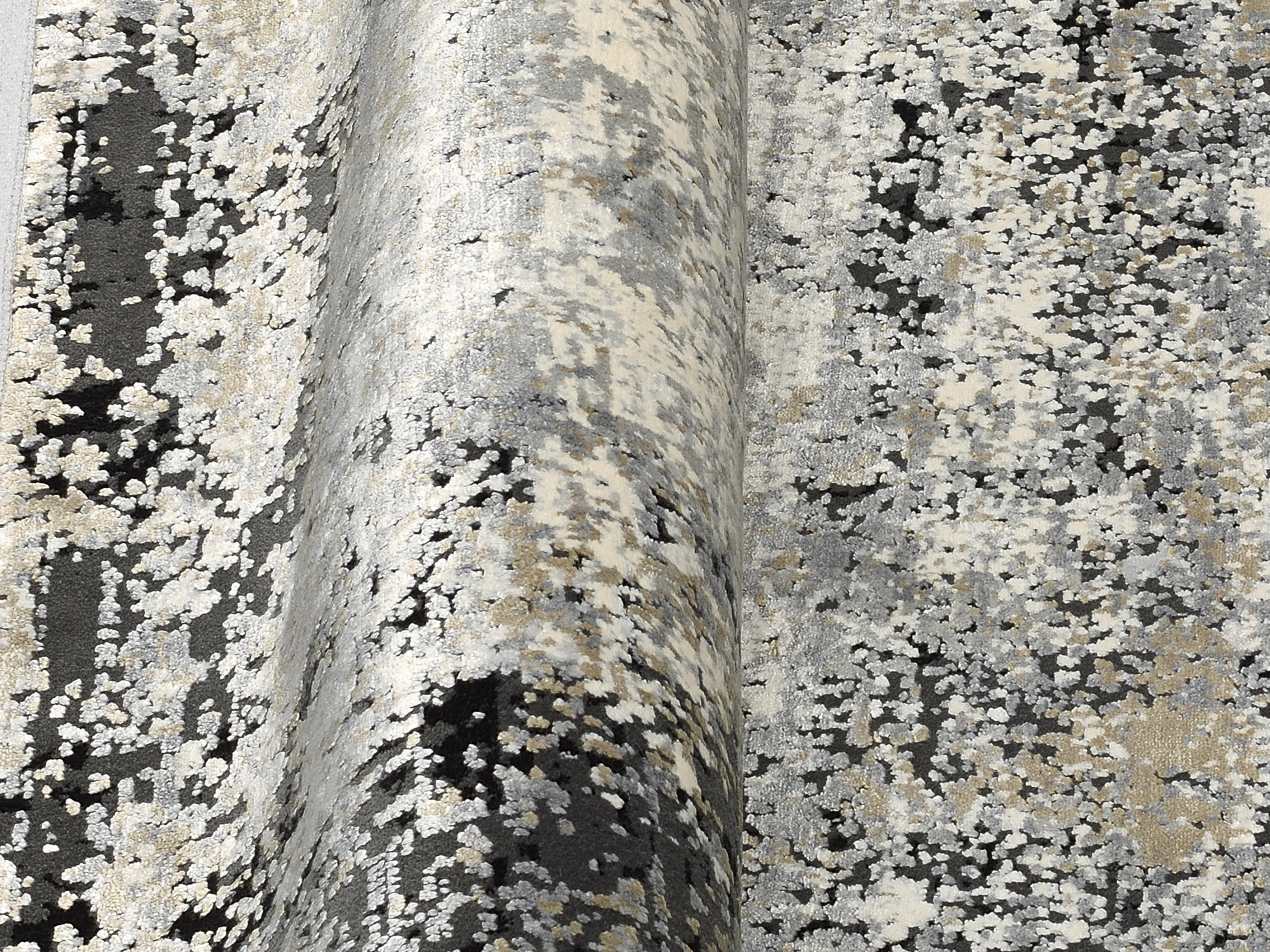 OCI DIE TEPPICHMARKE Teppich »ARCADIA PLAZA« rechteckig 6 mm Höhe Design Teppich Kurzflor dezenter Glanz, Viskose, hochwertige Qualität