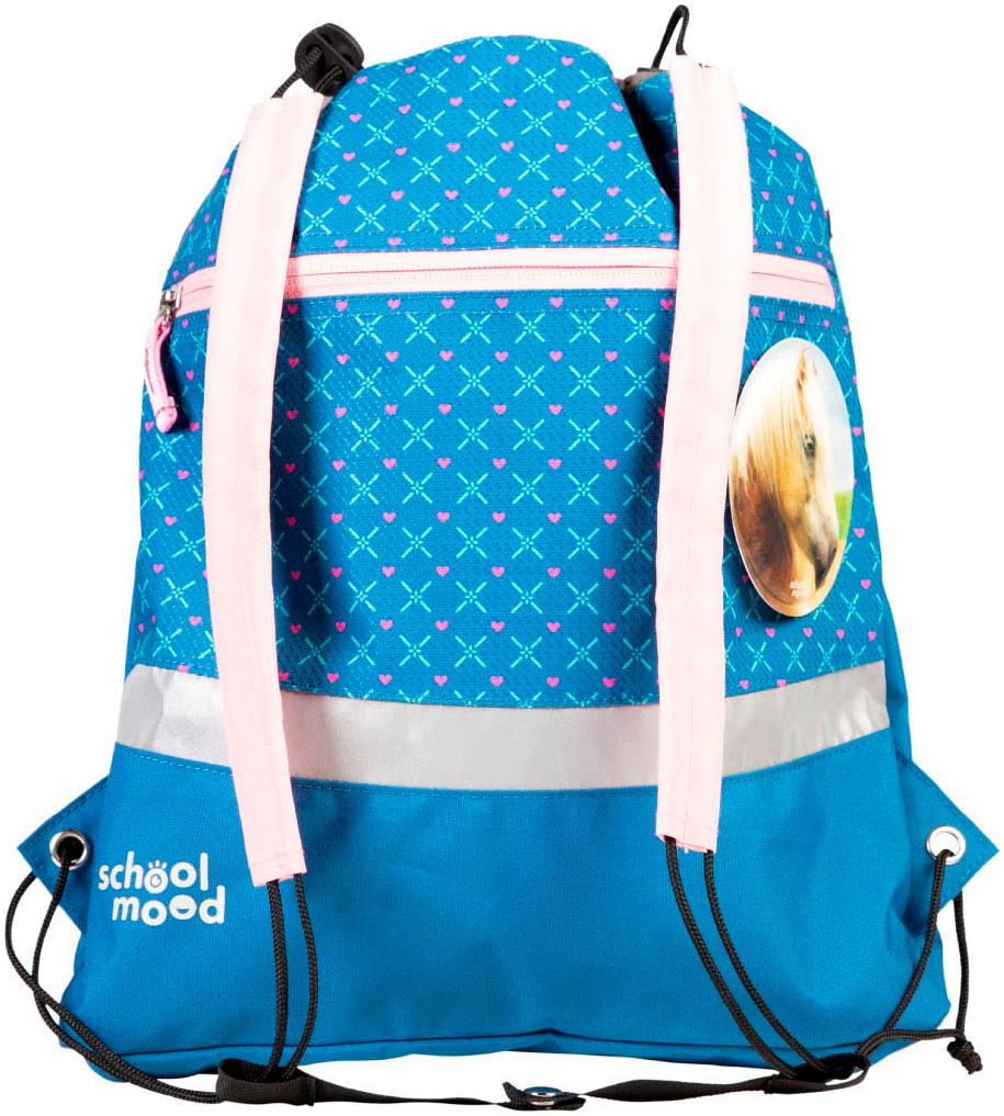 SCHOOL-MOOD® Schulranzen »Champion Maxx Pro«, retroreflektierende Flächen