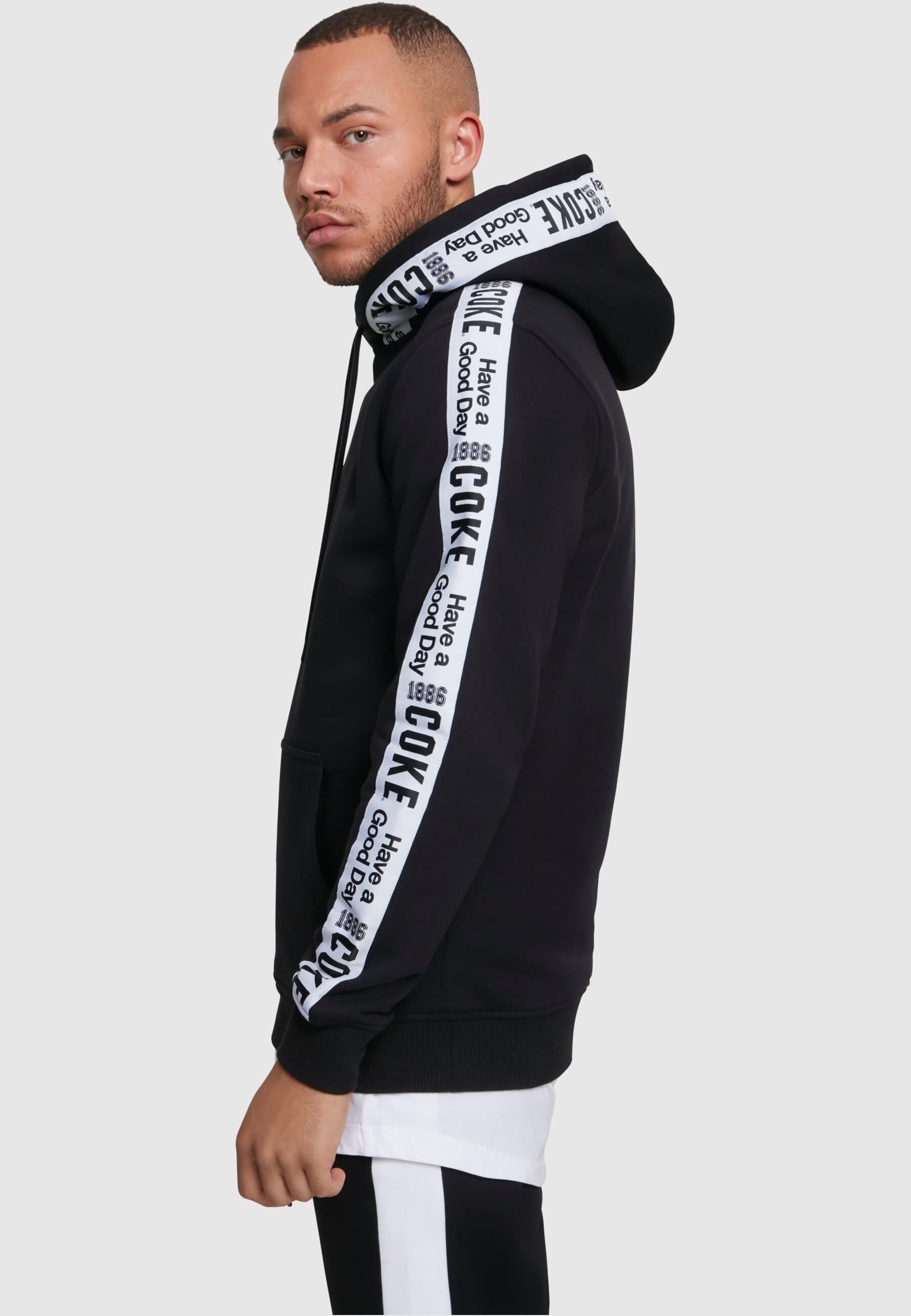 Merchcode Kapuzensweatshirt »Merchcode Herren Coke Tape Hoody«, (1 tlg.)