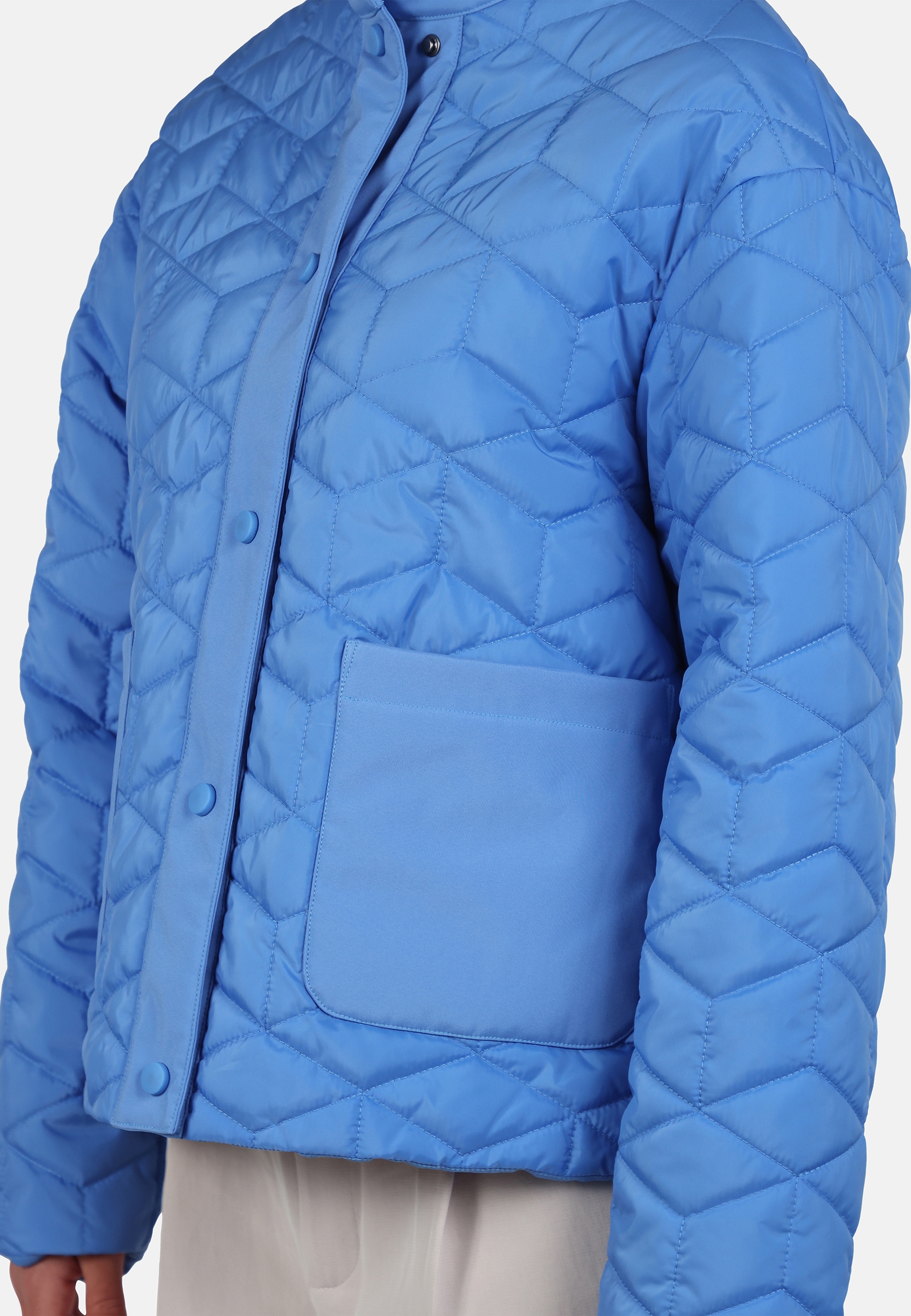 Fuchs Schmitt Steppjacke »Steppjacke Mit Aufgesetzten Taschen, Knopfleiste, Stehkragen,«, mit Knopfleiste