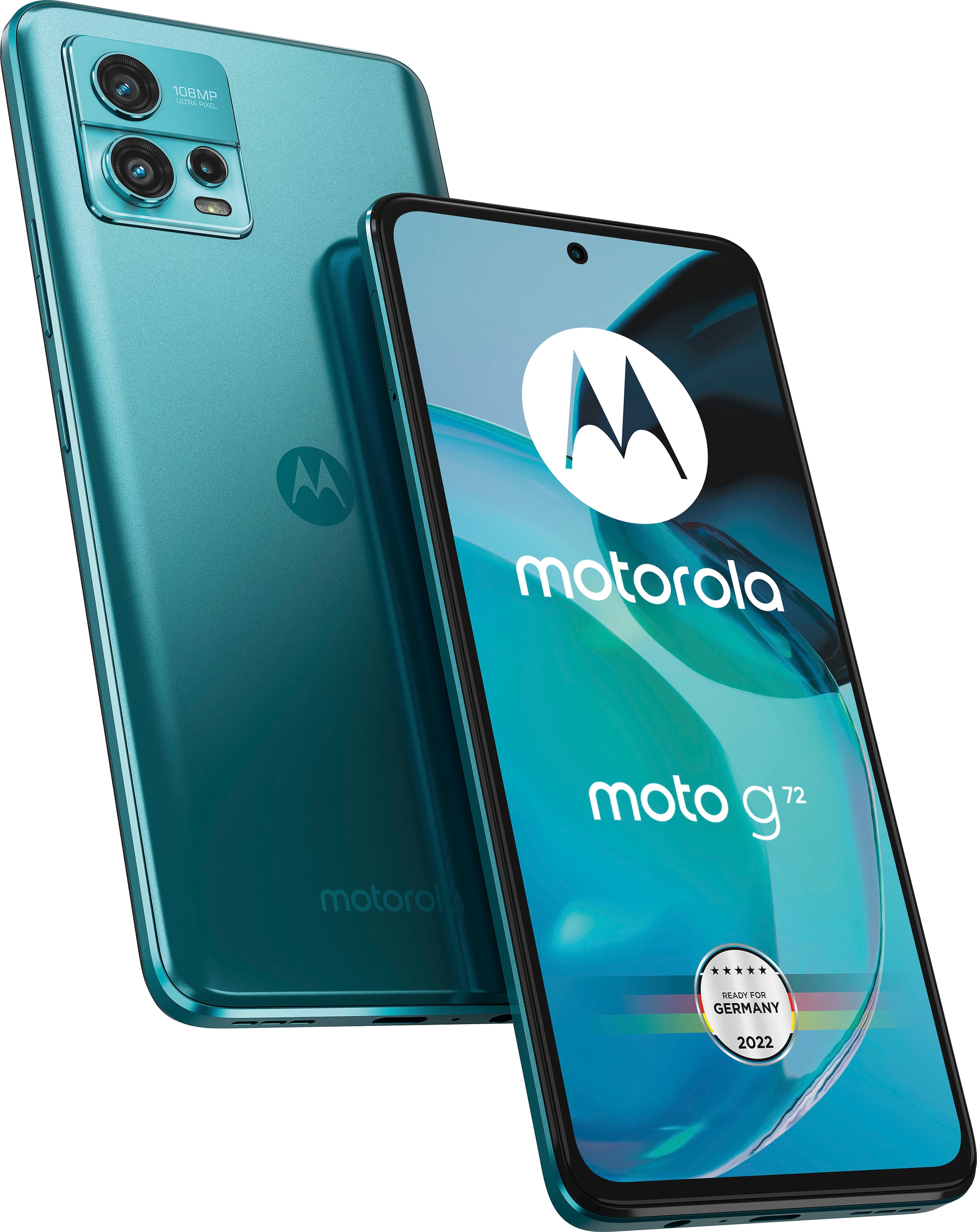 Motorola Smartphone BAUR MP 128 cm/6,6 Kamera Zoll, »g72«, GB Blue, 16,76 | 108 Polar Speicherplatz