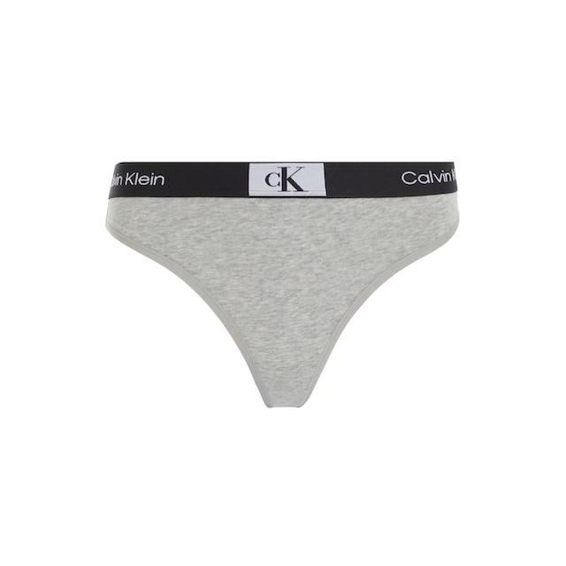 Calvin Klein T-String »MODERN THONG«, mit Alloverprint | BAUR