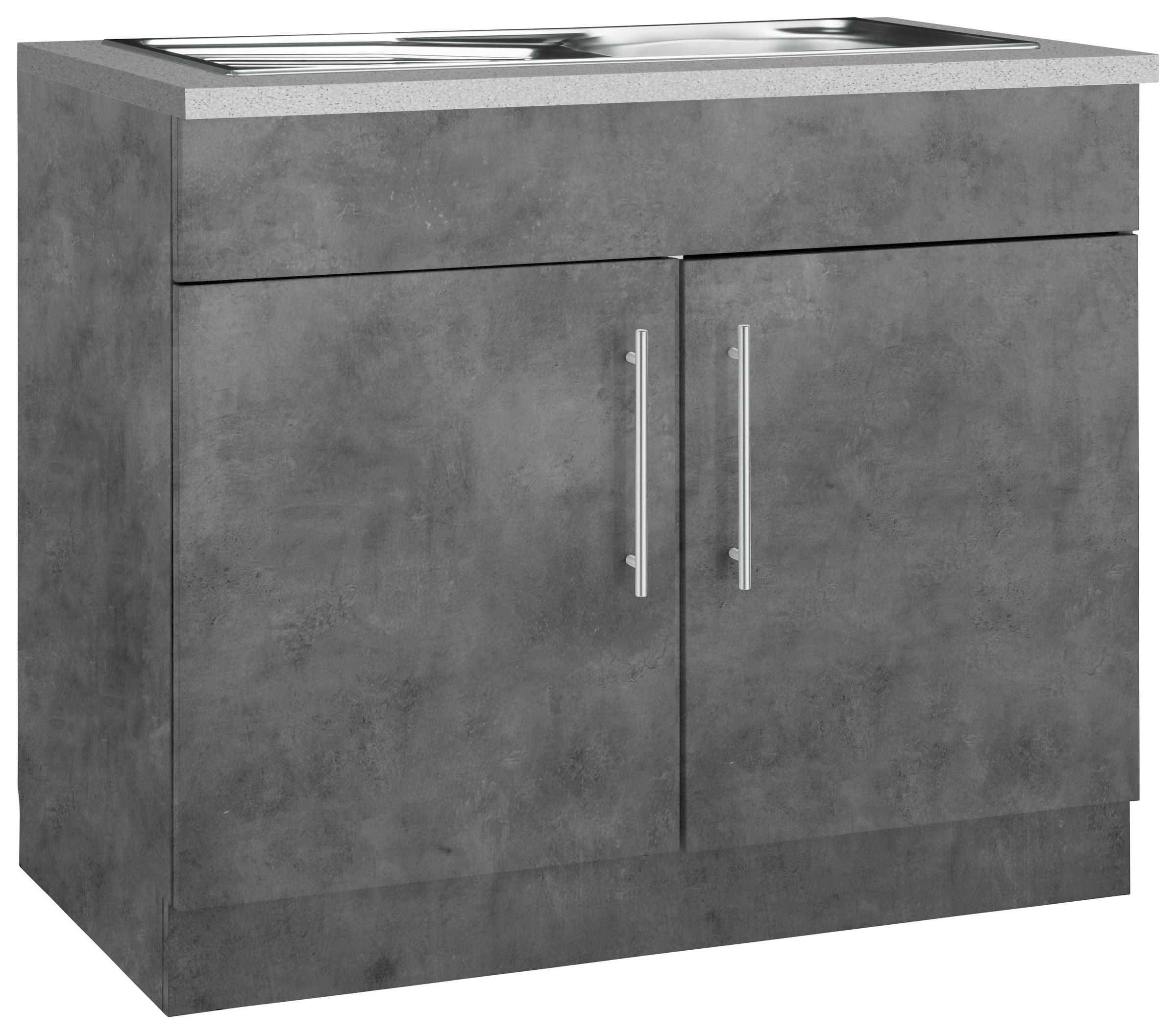 wiho Küchen Spülenschrank »Cali« 100 cm breit