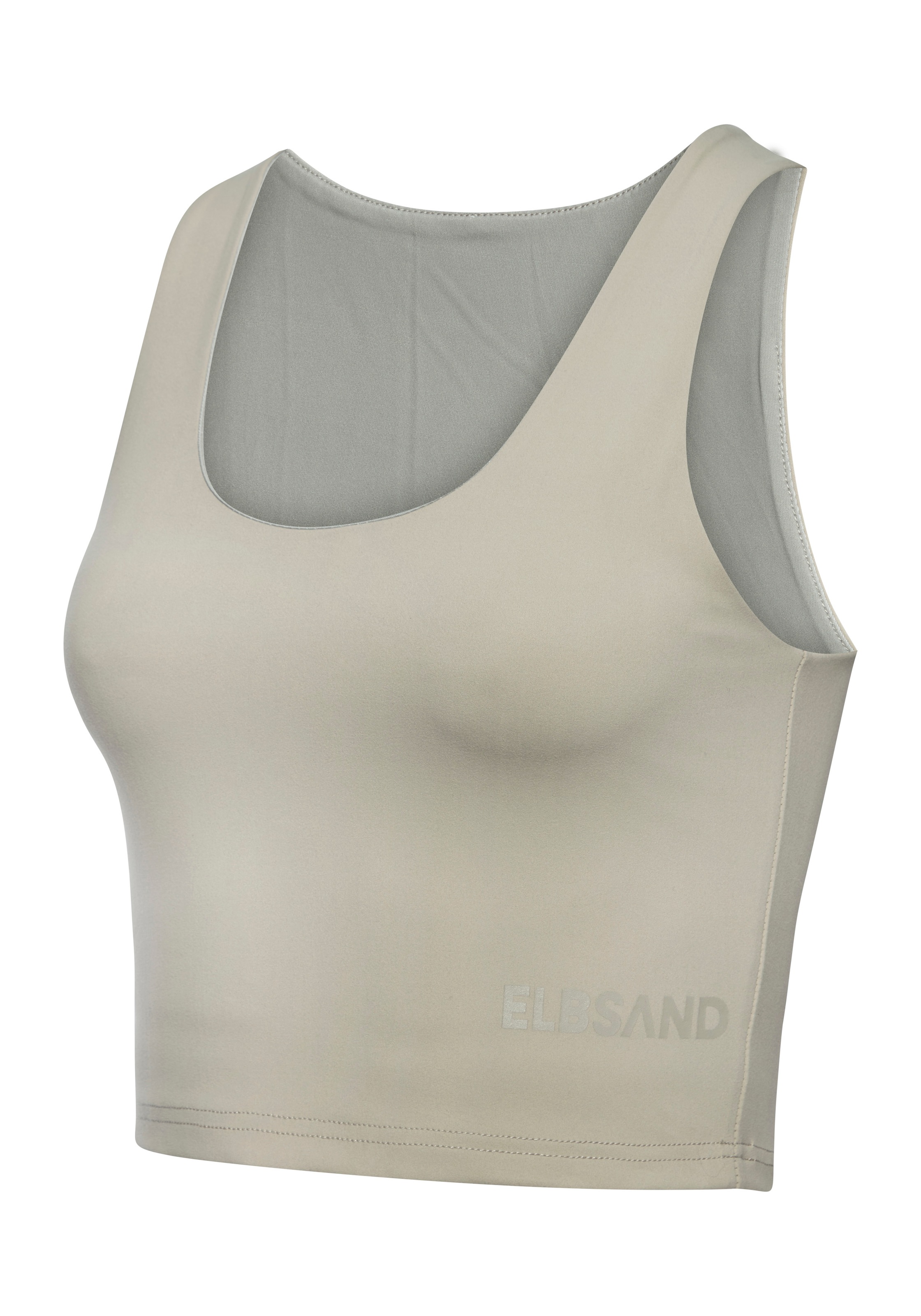 Elbsand Crop-Top mit Markenlogo