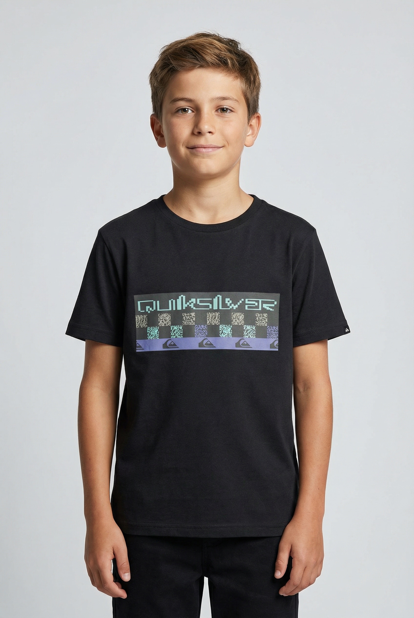 Quiksilver T-Shirt "NEXT GEN SHORT SLEEVE" Kurzarm-Design, für Kinder von 10 bis 16 Jahren, aus Baumwolle