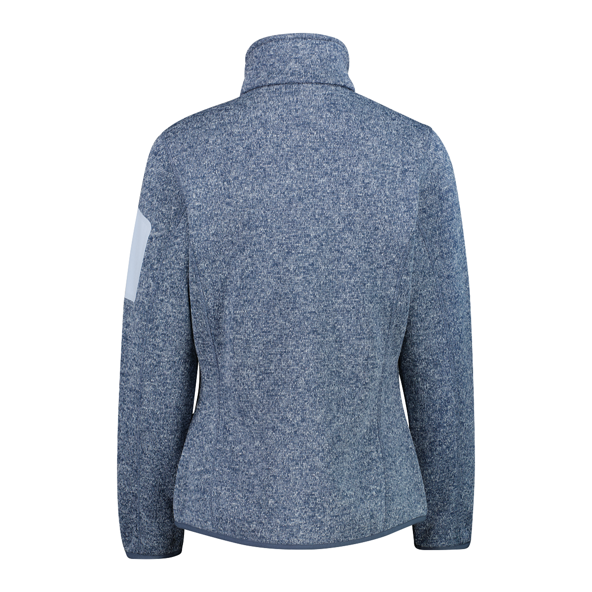 CMP Strickfleecejacke »KNITTED MELANGE FLEECE WOMAN JACKET« mit Reißverschluss, wasserabweisend, windabweisend, wärmeisolierend