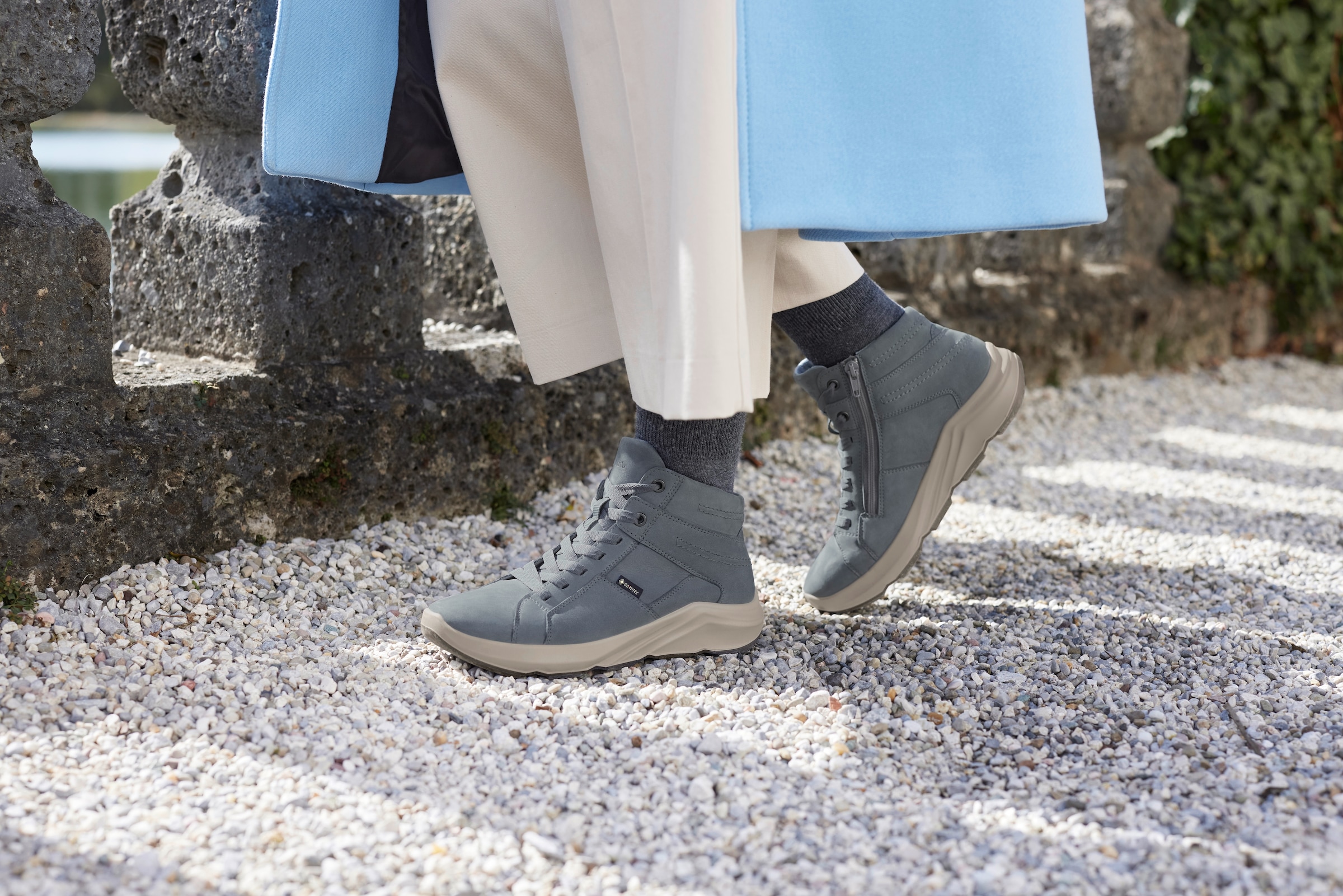 Legero Sneaker »BLISS«, Chunky Sneaker, Schnürboots mit herausnehmbarer Innensohle