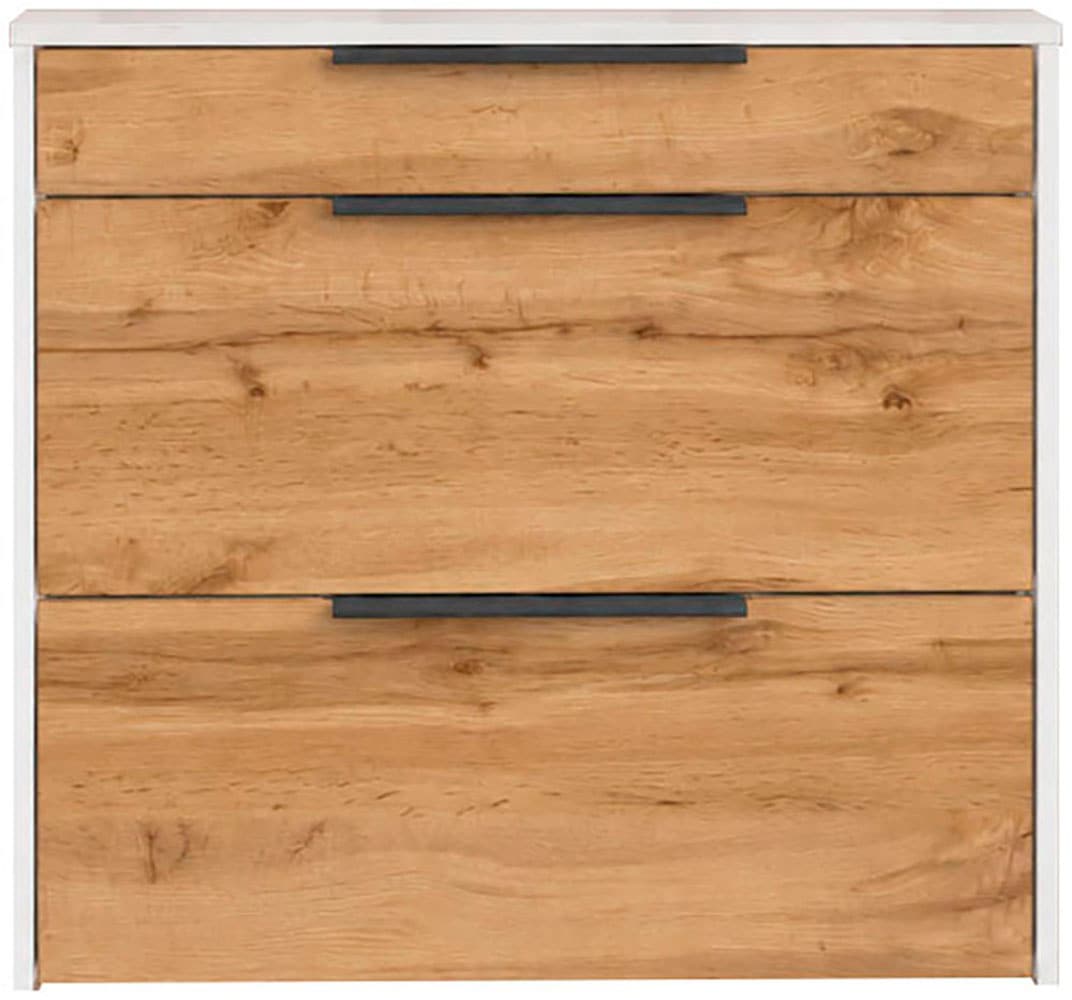 borchardt Möbel Hängeschuhschrank »Tom, Breite 89cm, bis Schuhgröße 44« Metallgriffe, 1 Schubfach, 2 Klappen