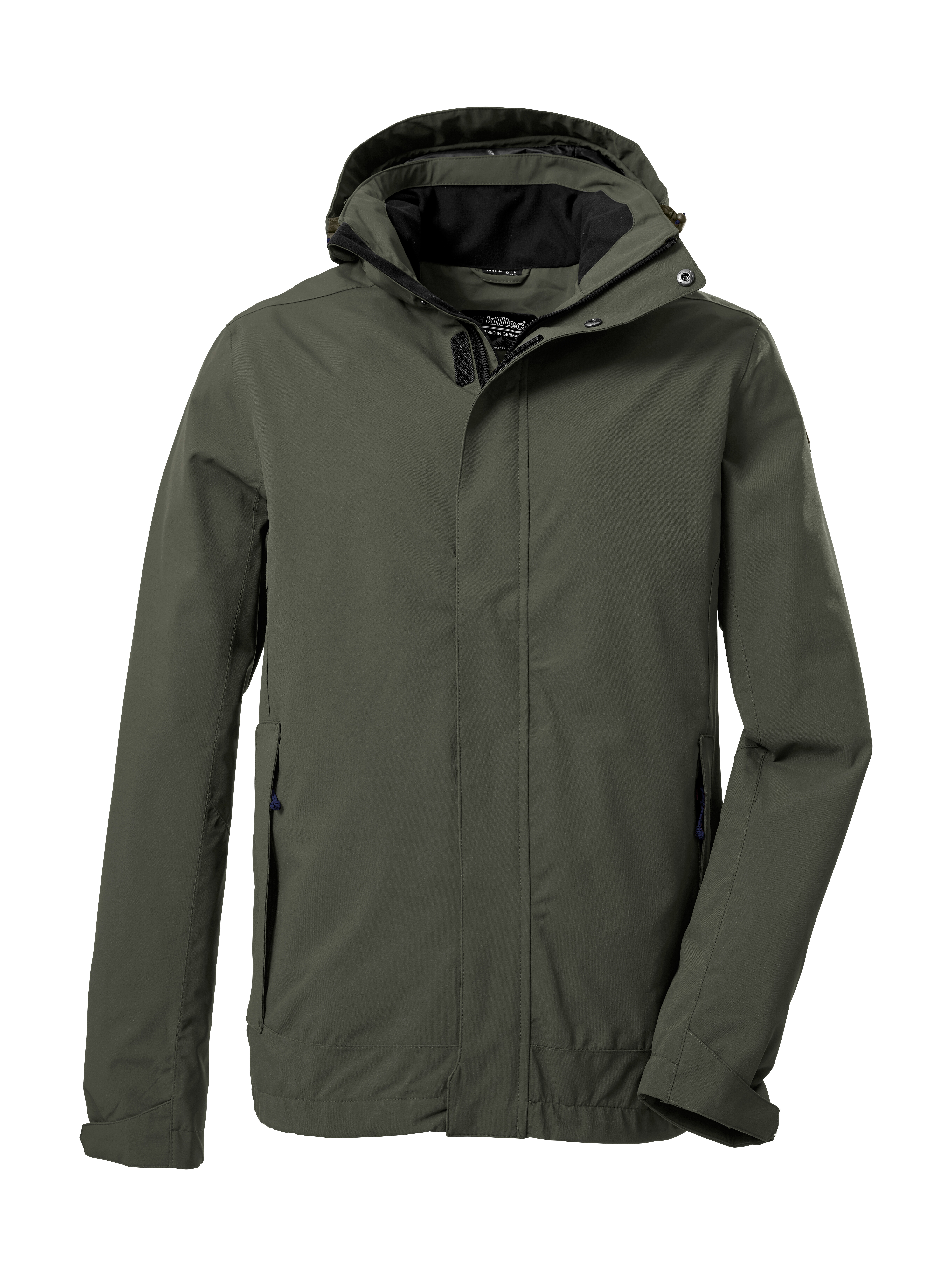 Killtec Funktionsjacke "KOS 87 KG MN JCKT" Wasser- und winddichte Herrenjacke mit verstellbarer Kapuze