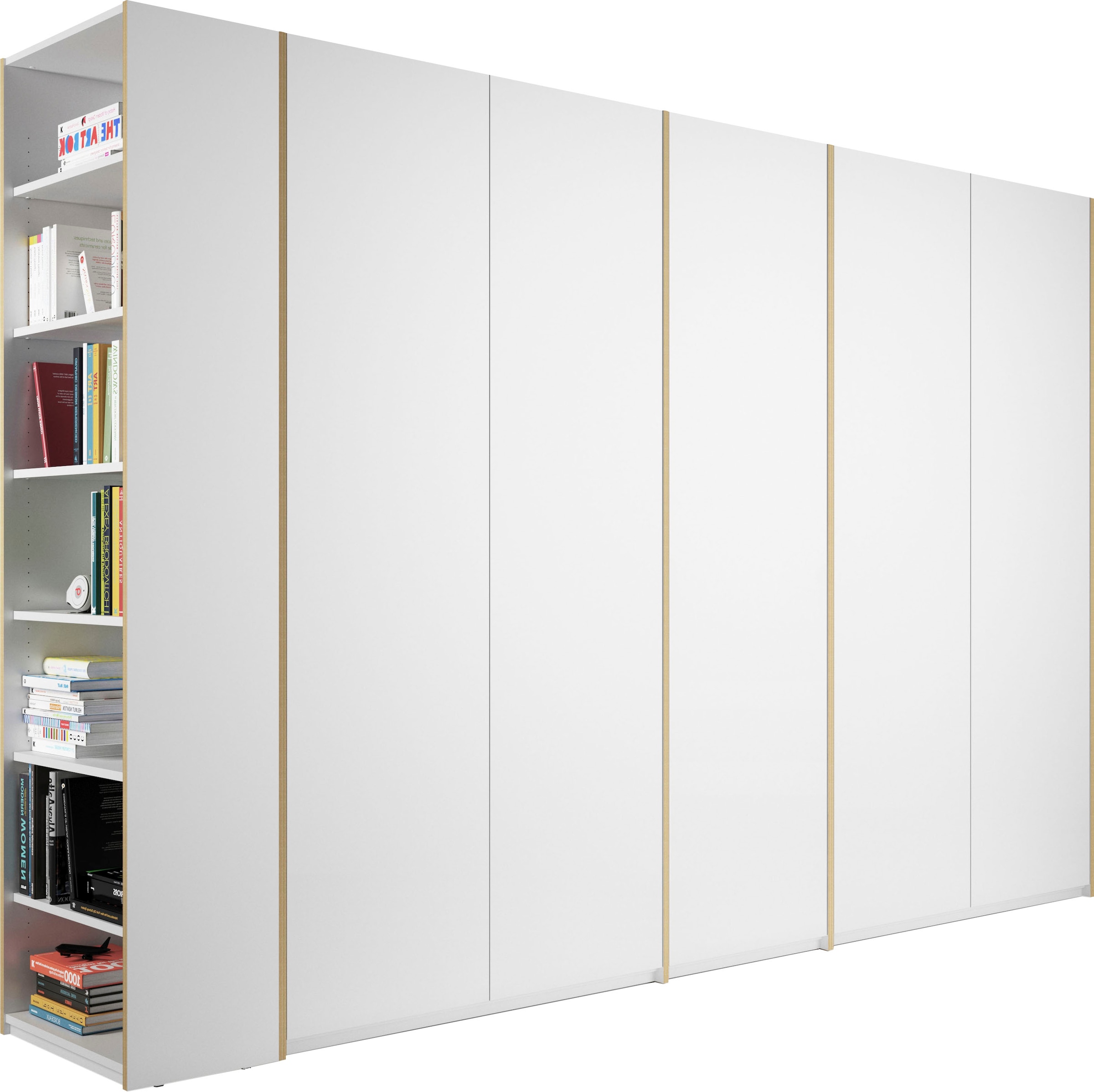 Drehtürenschrank »Modular Plus Variante 9«, Anbauregal wahlweise rechts oder links...