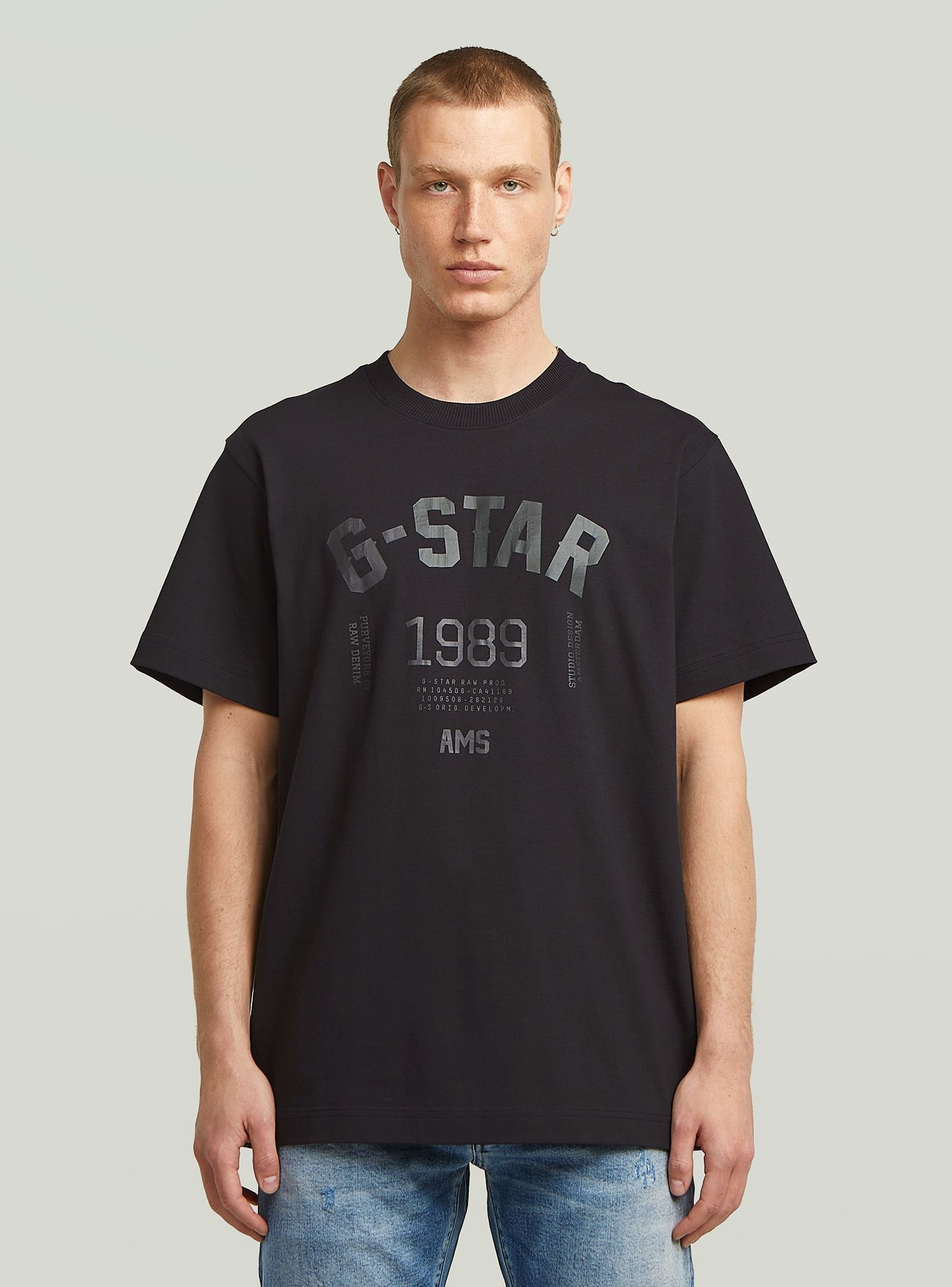 G-STAR T-Shirt "89 Back Graphic Loose T-Shirt" günstig online kaufen
