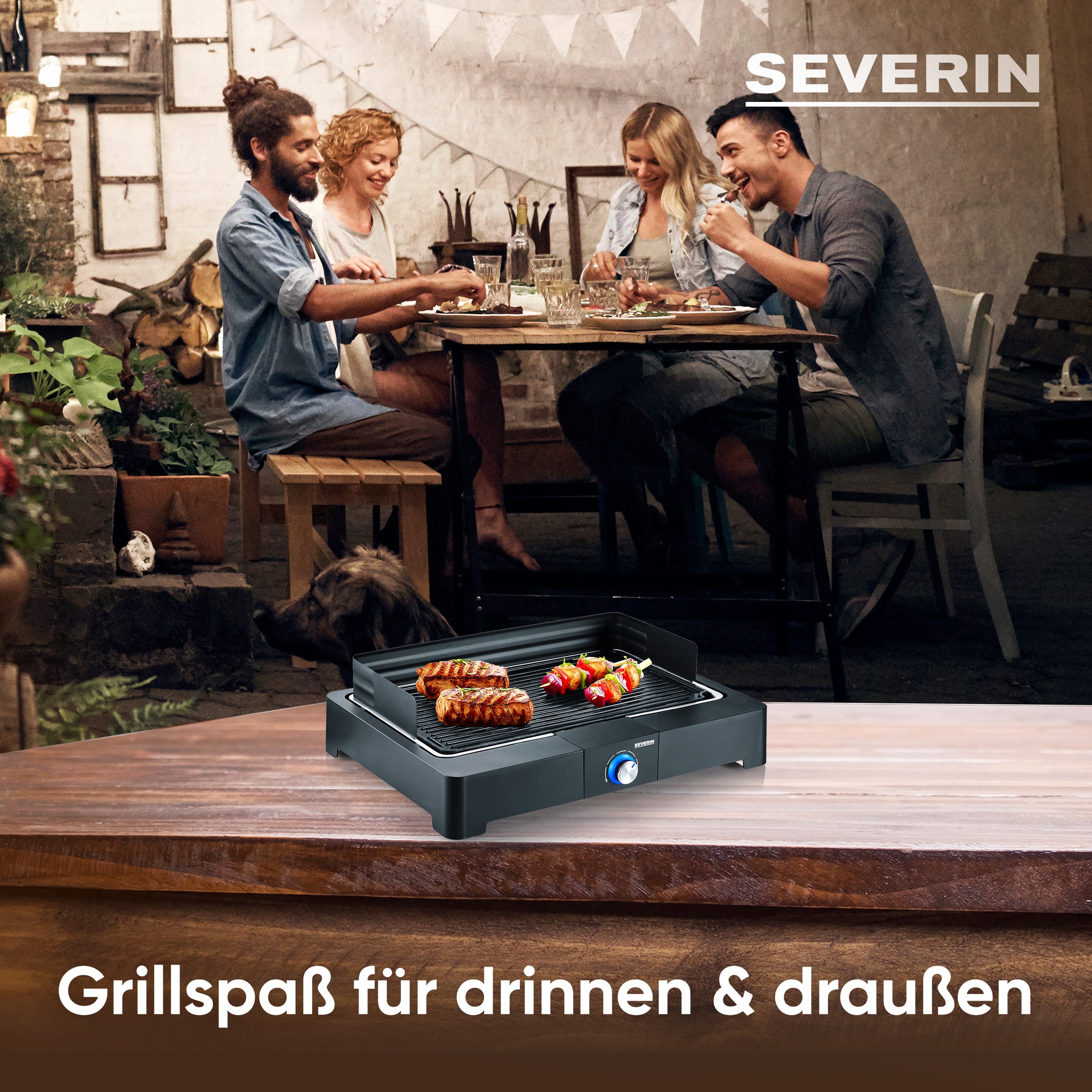 Severin Tischgrill »PG 8567«, 2200 W, Elektrogrill mit Platte