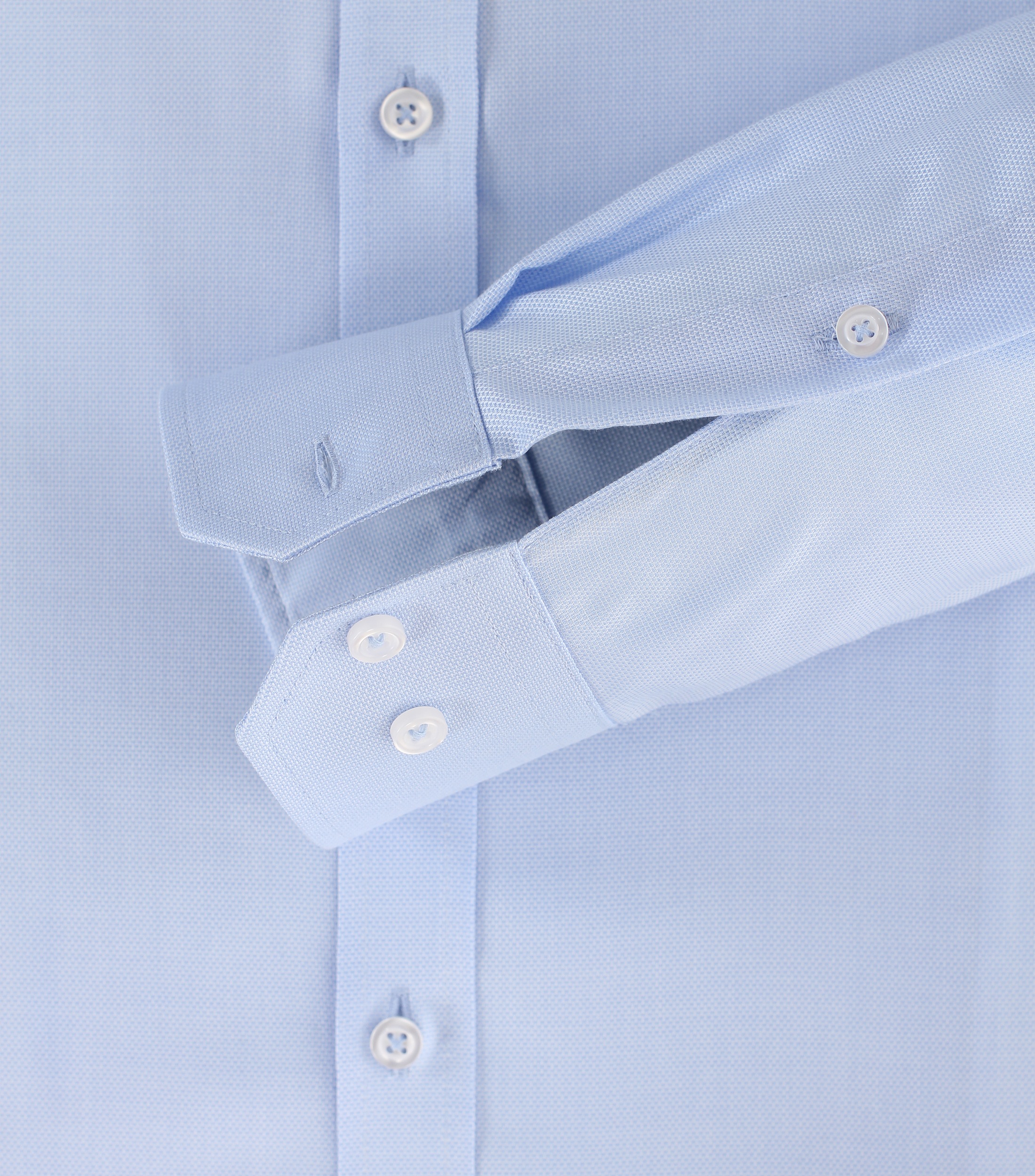 VENTI Businesshemd uni Bleu Clair 43 6