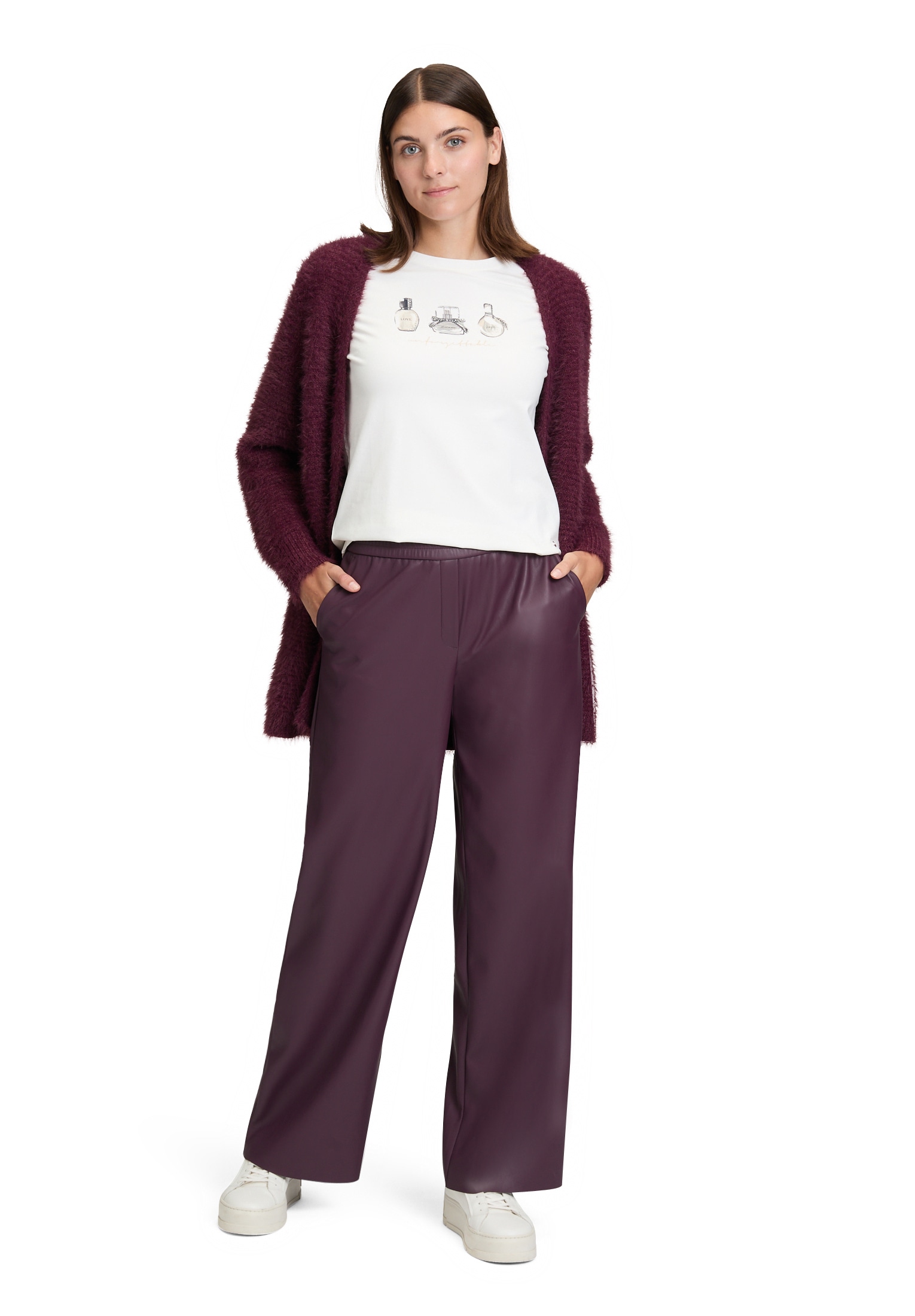 Betty&Co Schlupfhose »Betty & Co Damen Schlupfhose mit weitem Bein«