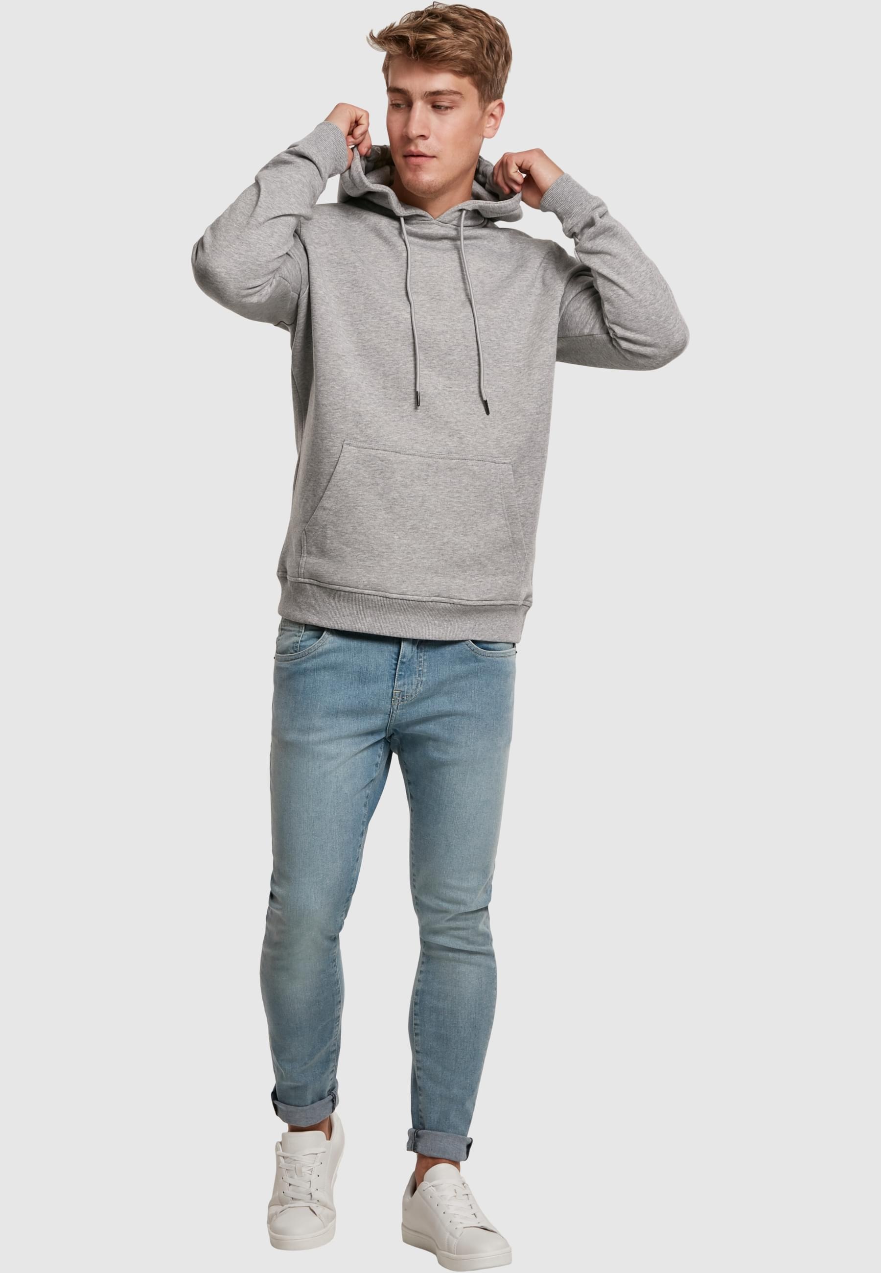 URBAN CLASSICS Sweatshirt »Urban Classics Herren Basic Sweat Hoody«, (1 tlg.)