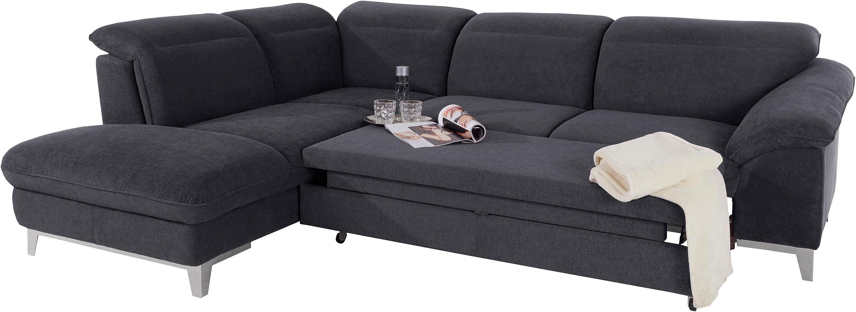 Thumbnail - COTTA Ecksofa "Teresa L-Form" mit Kopfteilverstellung, wahlweise mit Bettfunktion