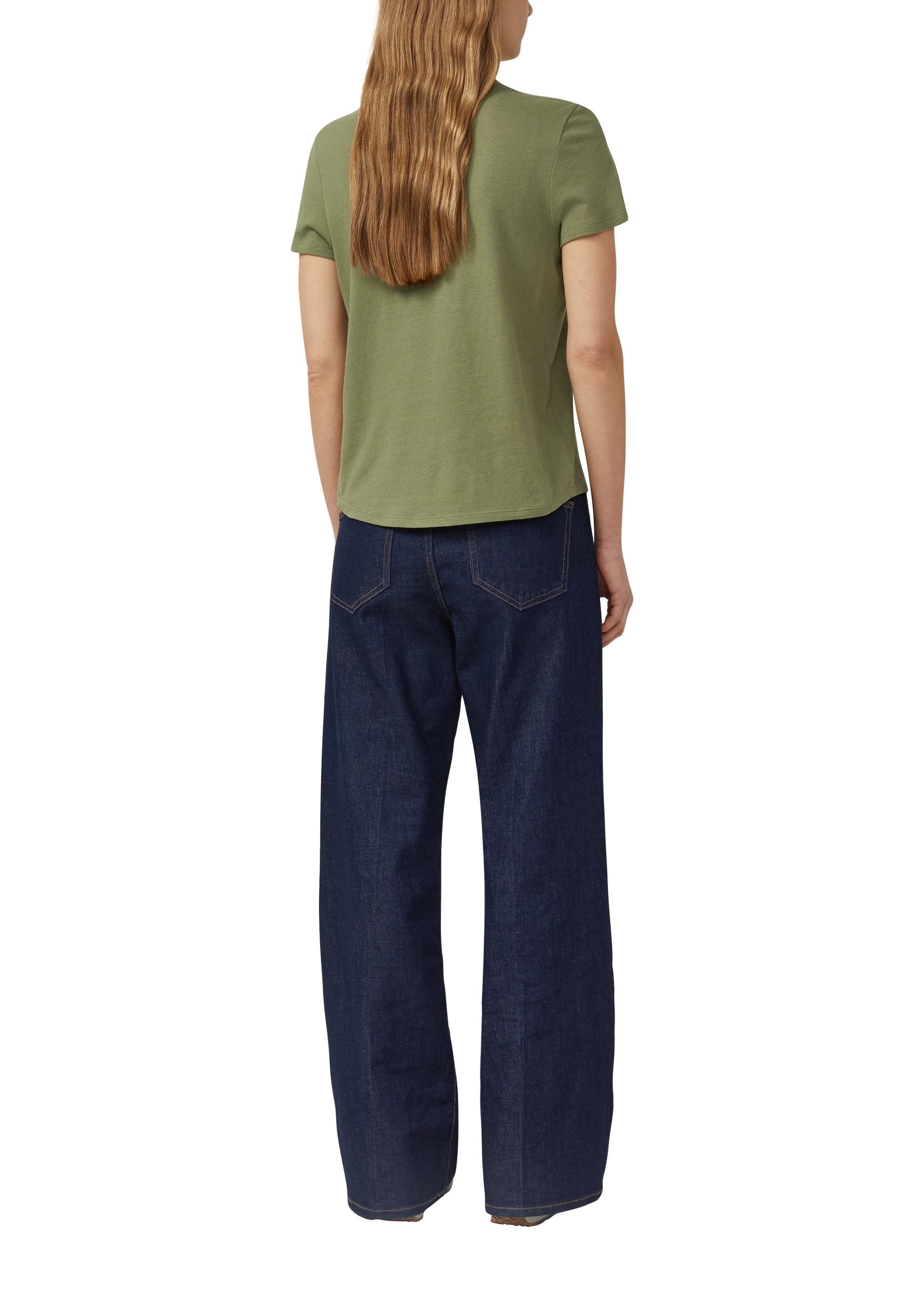 s.Oliver T-Shirt mit Rippblende