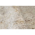 OCI DIE TEPPICHMARKE Teppich »BESTSELLER CAVA«, rechteckig, 8 mm Höhe, Glanz Viskose, mit Fransen, Hoch Tief Struktur, Vintage, Wohnzimmer