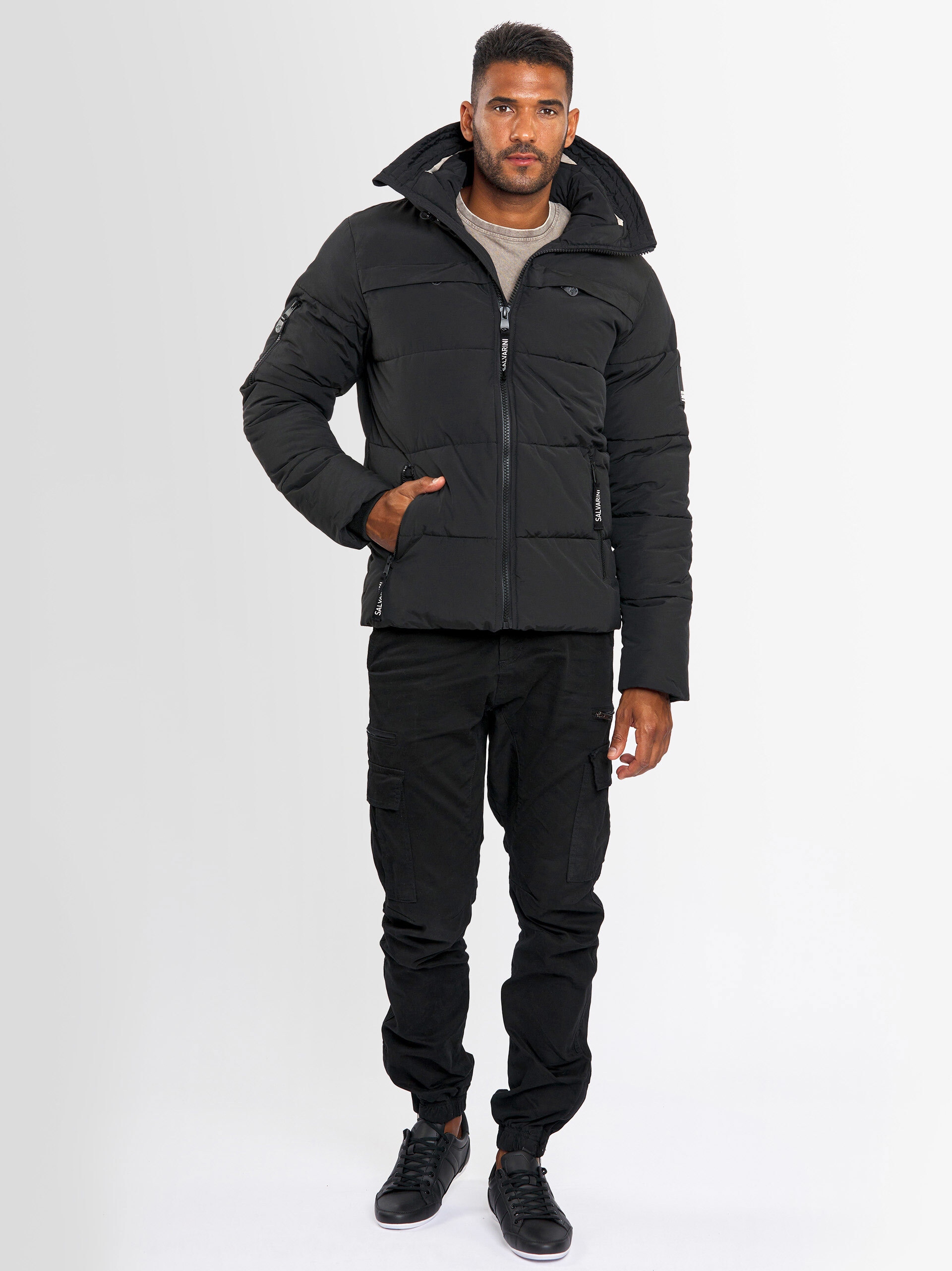 Alessandro Salvarini Winterjacke "ASDiego", mit extra hohem Kragen und viel günstig online kaufen