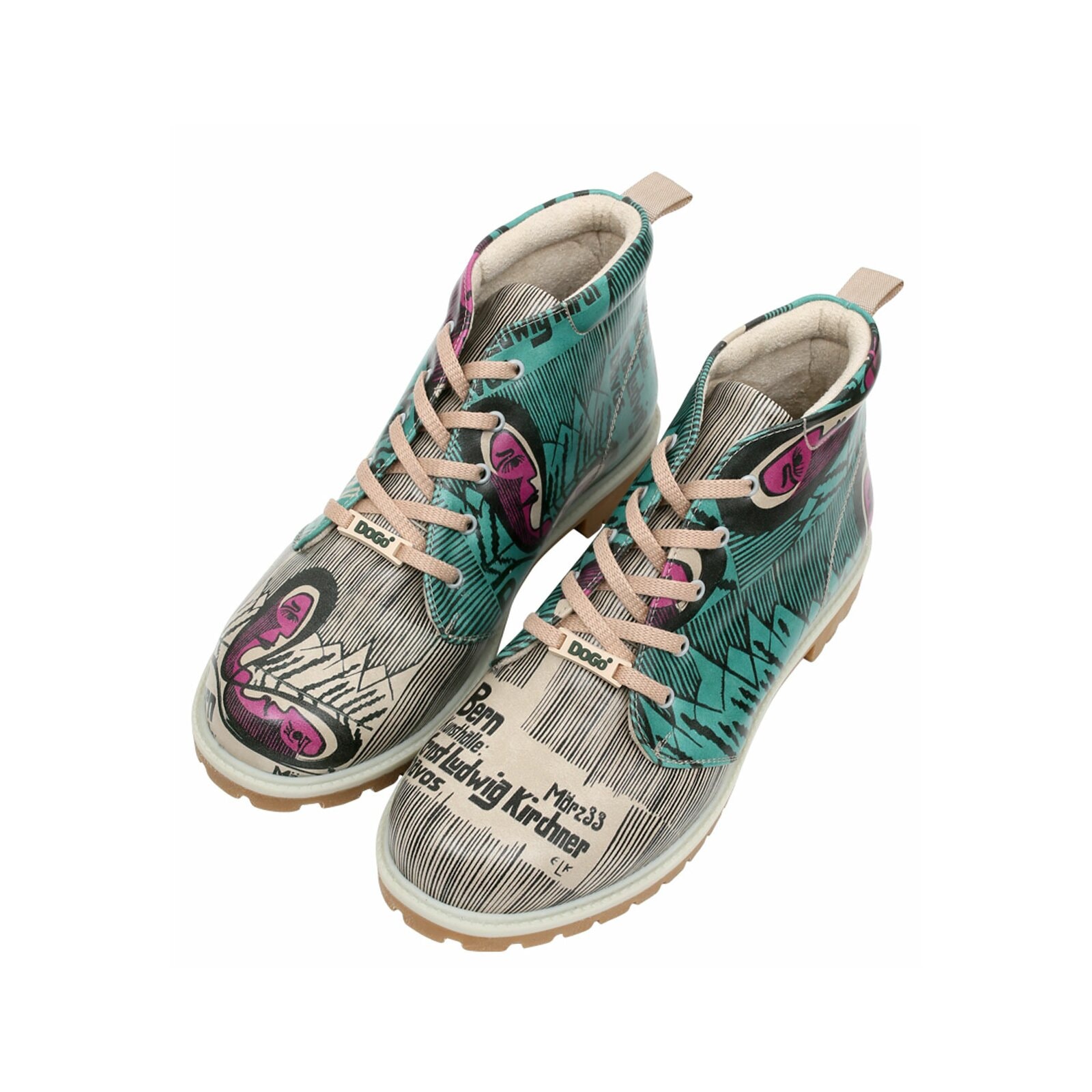 DOGO Bootsschuh »Short Boots Kunsthalle Damen Stiefel / Female«, Vegan