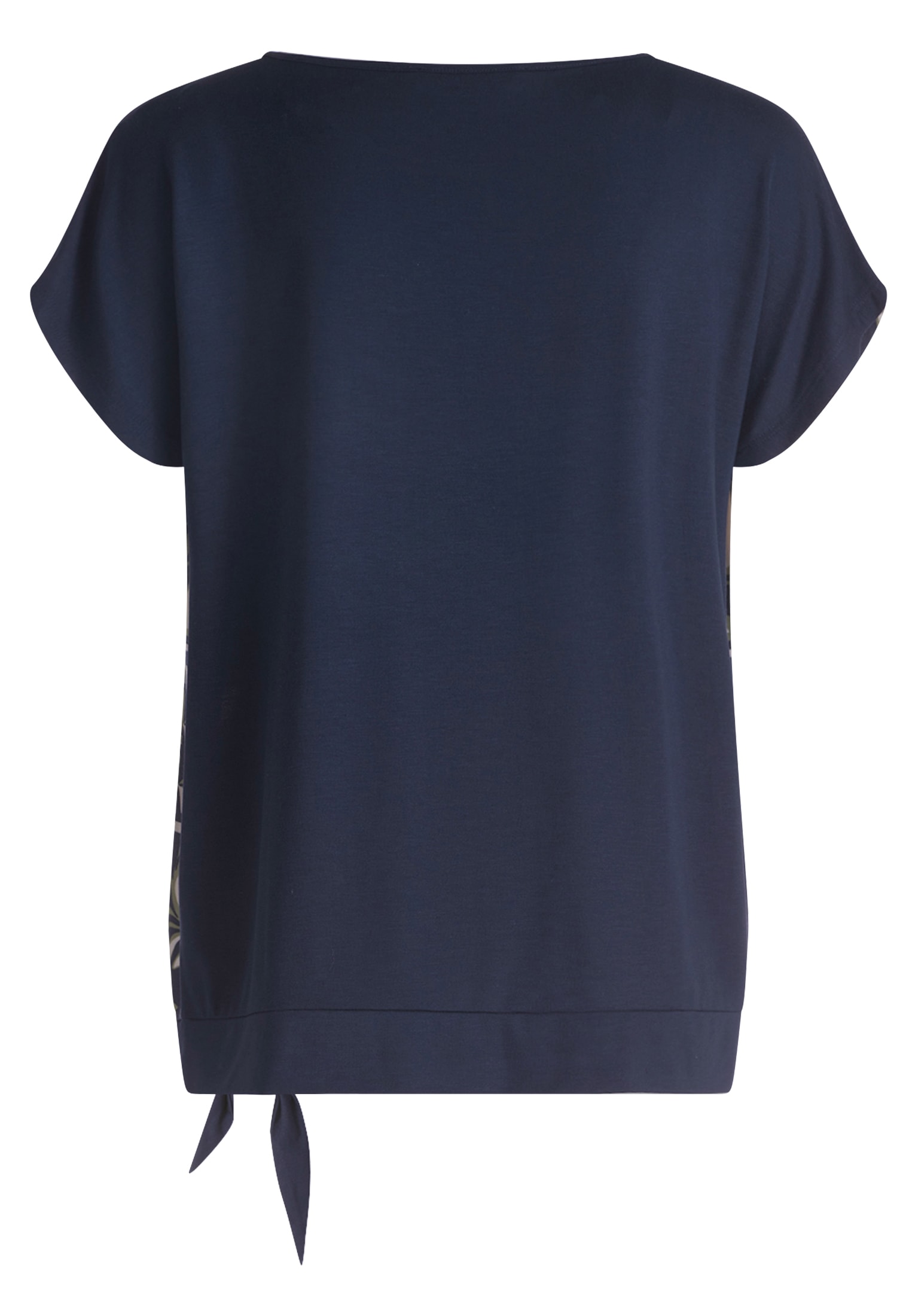 Betty Barclay Kurzarmshirt »Betty Barclay Basic Shirt mit Schleifenknoten«, (1 tlg.)