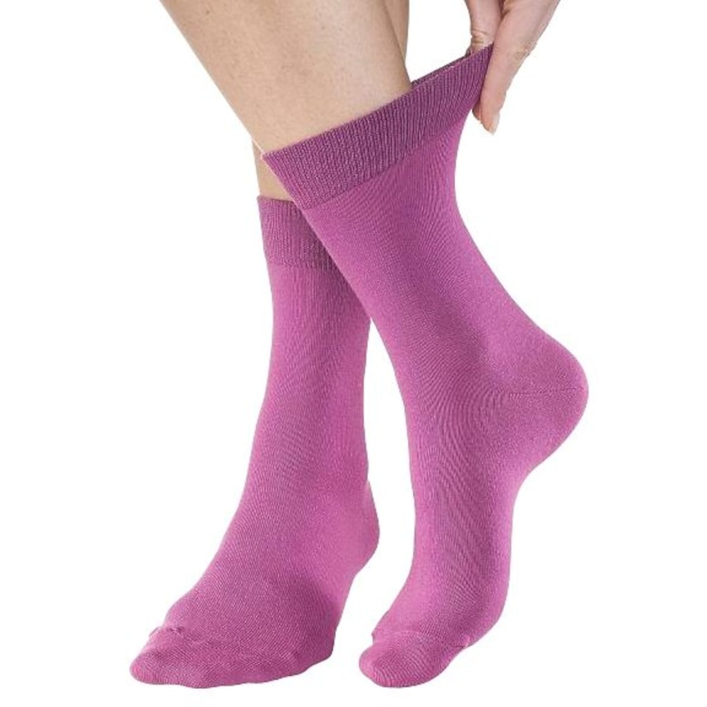 H.I.S Freizeitsocken, (Set, 10 Paar), mit weichen Rippbündchen