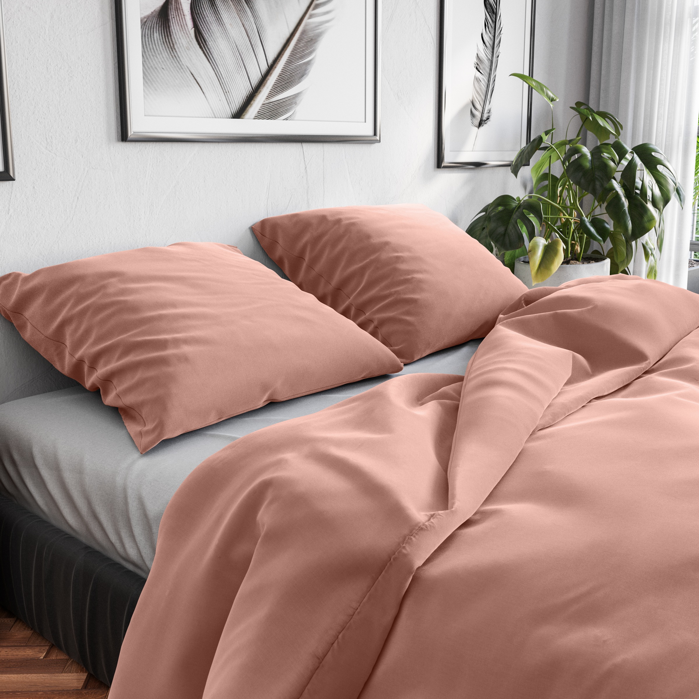 Wolkenfeld Bettwäsche "Renforcé Bettwäsche Baumwolle - Natürlich weiches Sc günstig online kaufen