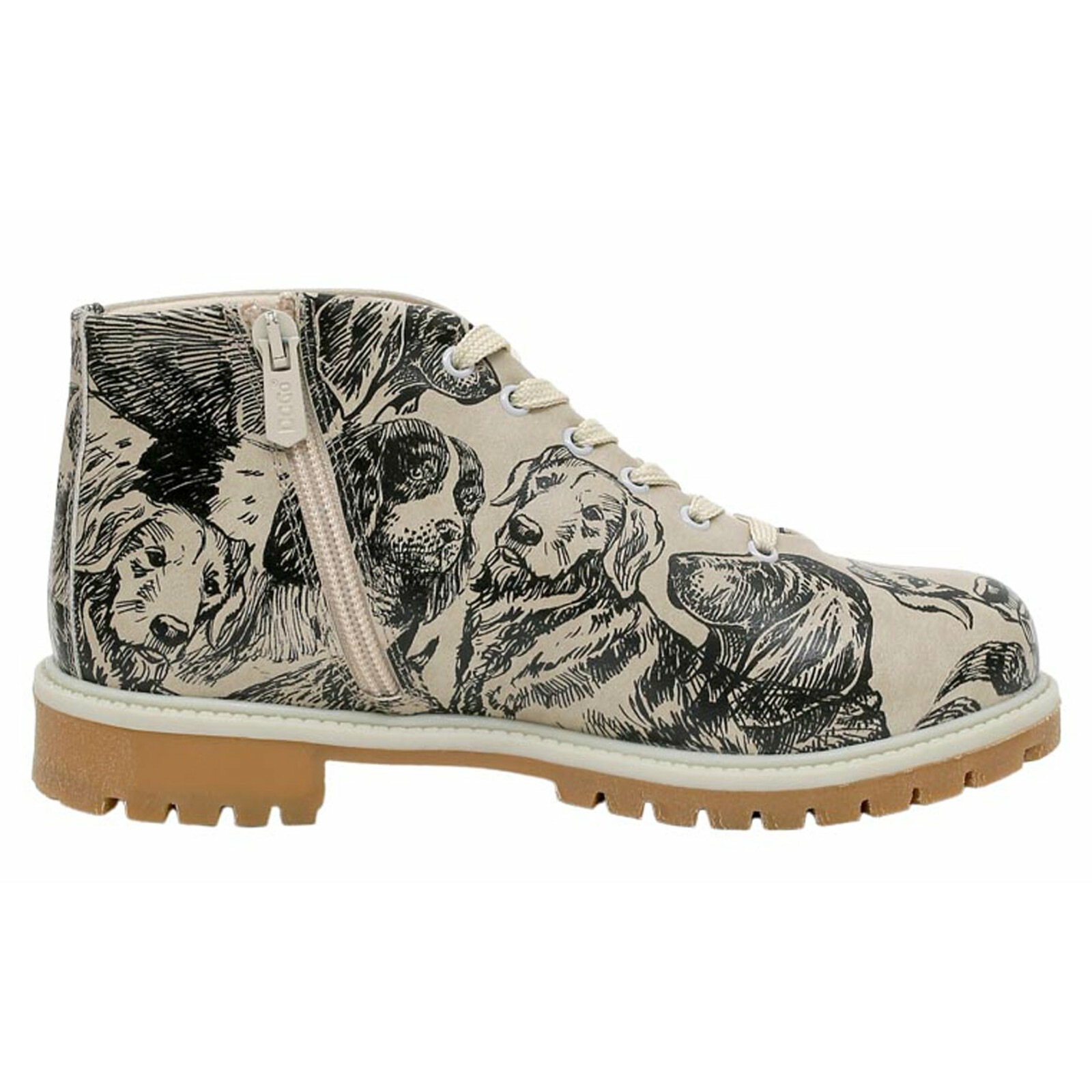 Thumbnail - DOGO Stiefel "Shortcut Boots The Life Of Dogs Damen Stiefeletten", Vegan
