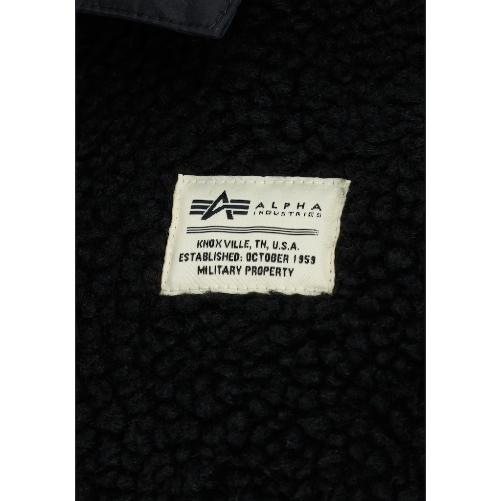 Alpha Industries Anorak »ALPHA INDUSTRIES Men - Utility Jackets Teddy Nylon Anorak«