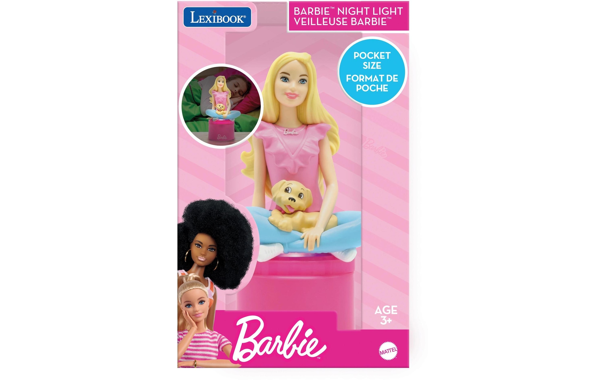 Lexibook® Nachtlicht »Barbie 3D design colour«