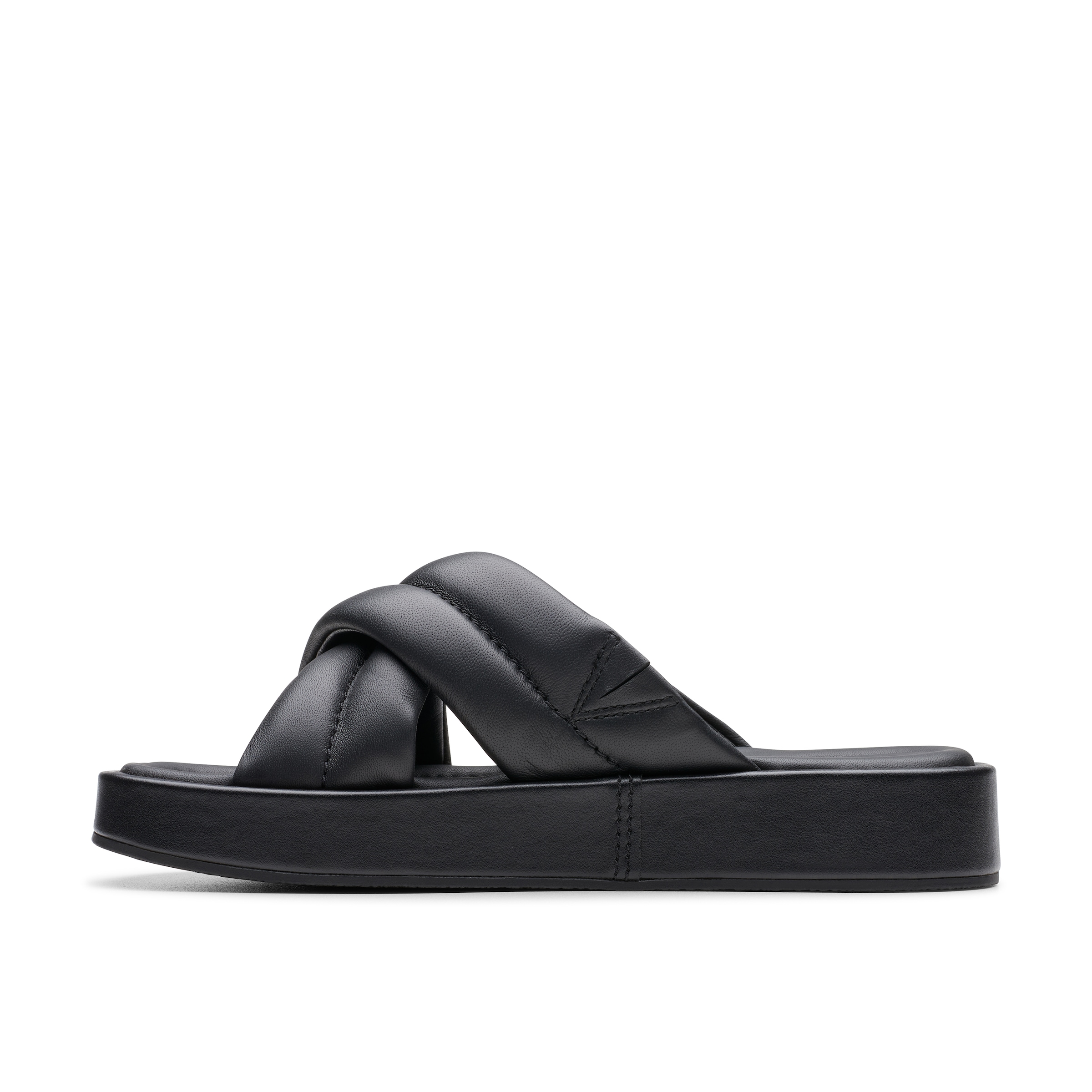 Clarks Hausschuh »Alda Glide«, Slides, Schlappen mit gepolsterter Bandage