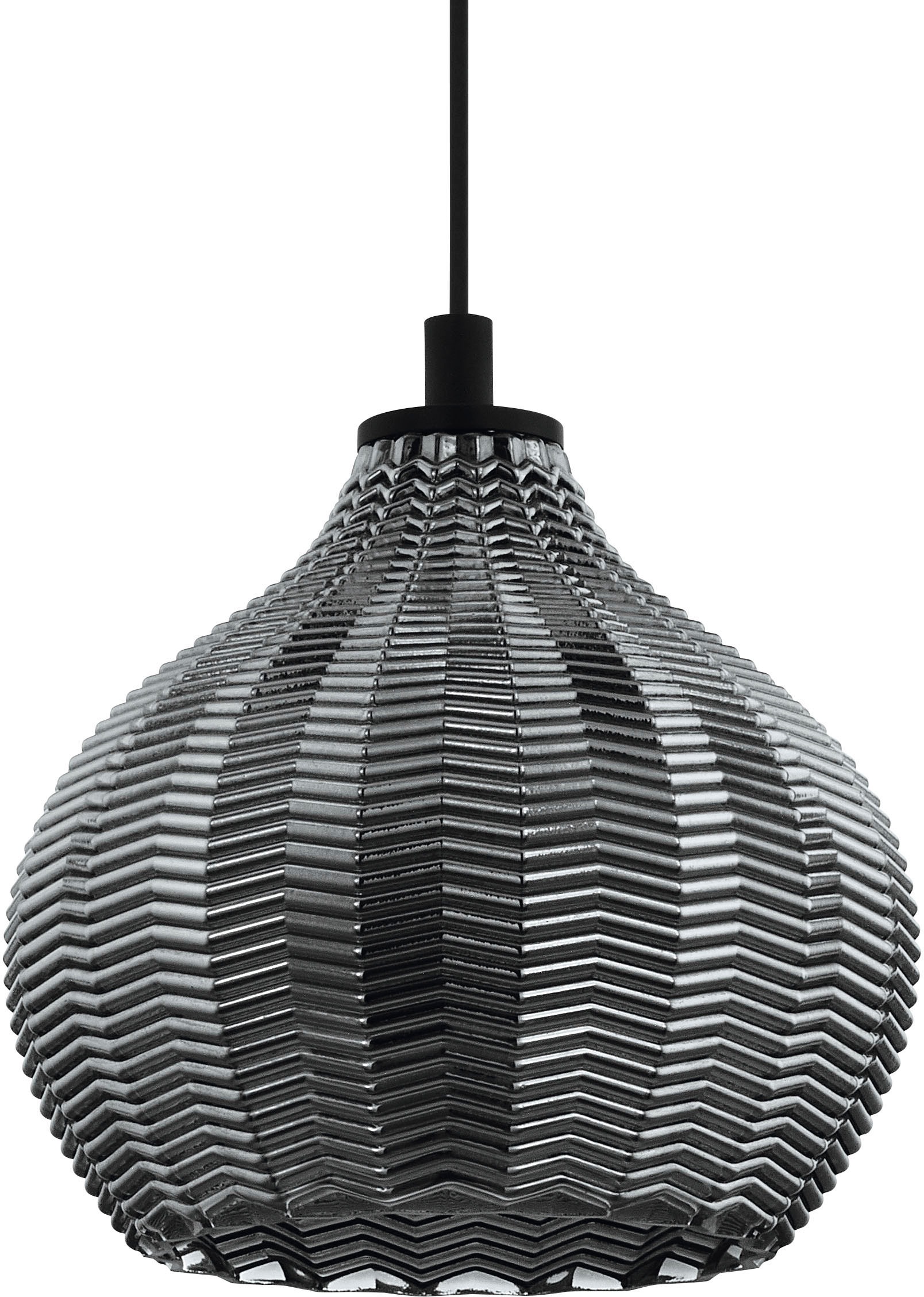 EGLO Hängeleuchte »TAMALLAT« E27 1 Stk. Hängeleuchte in schwarz aus Stahl  -  exkl. E27 - 40W