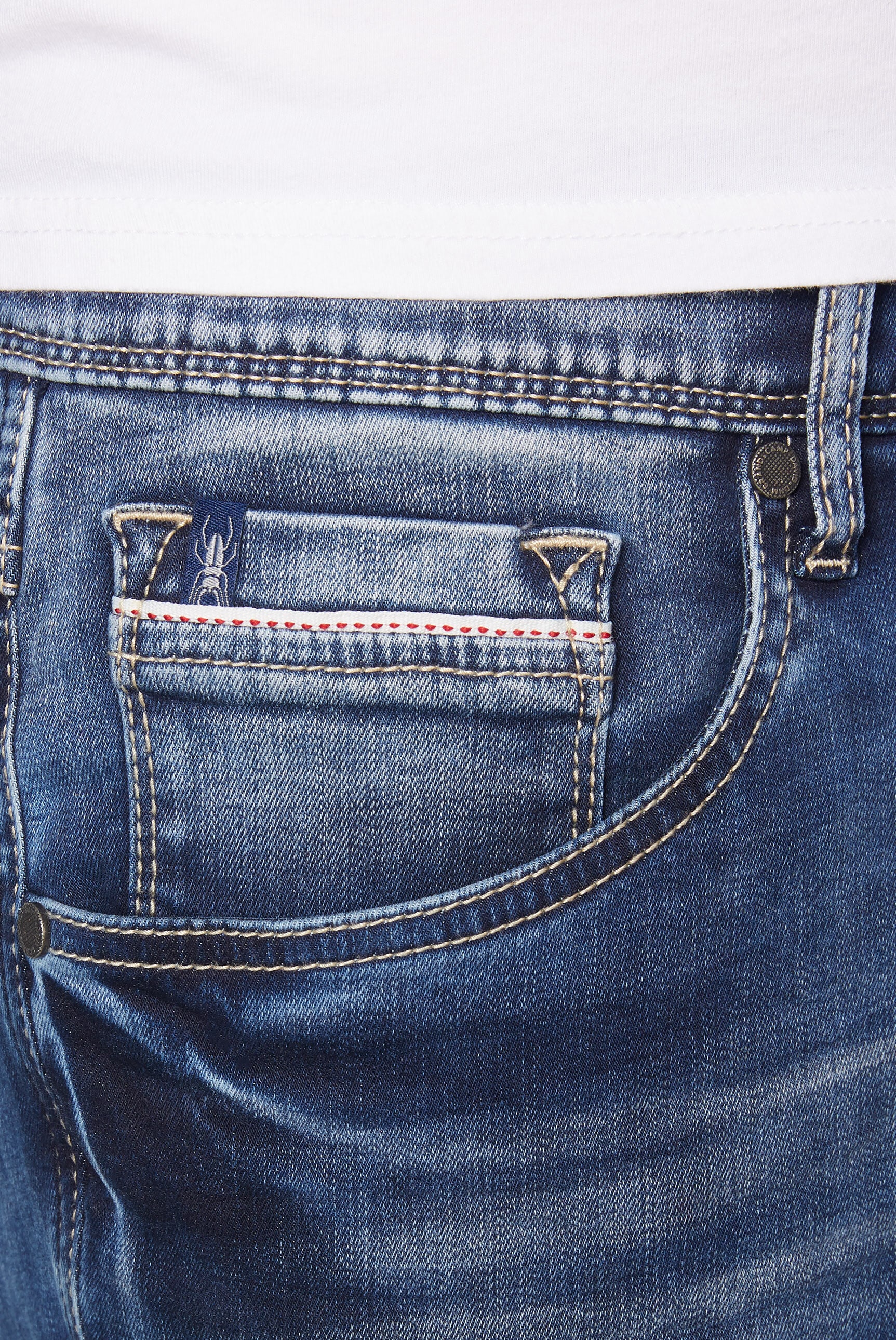 CAMP DAVID Regular-fit-Jeans, mit Stretch-Anteil