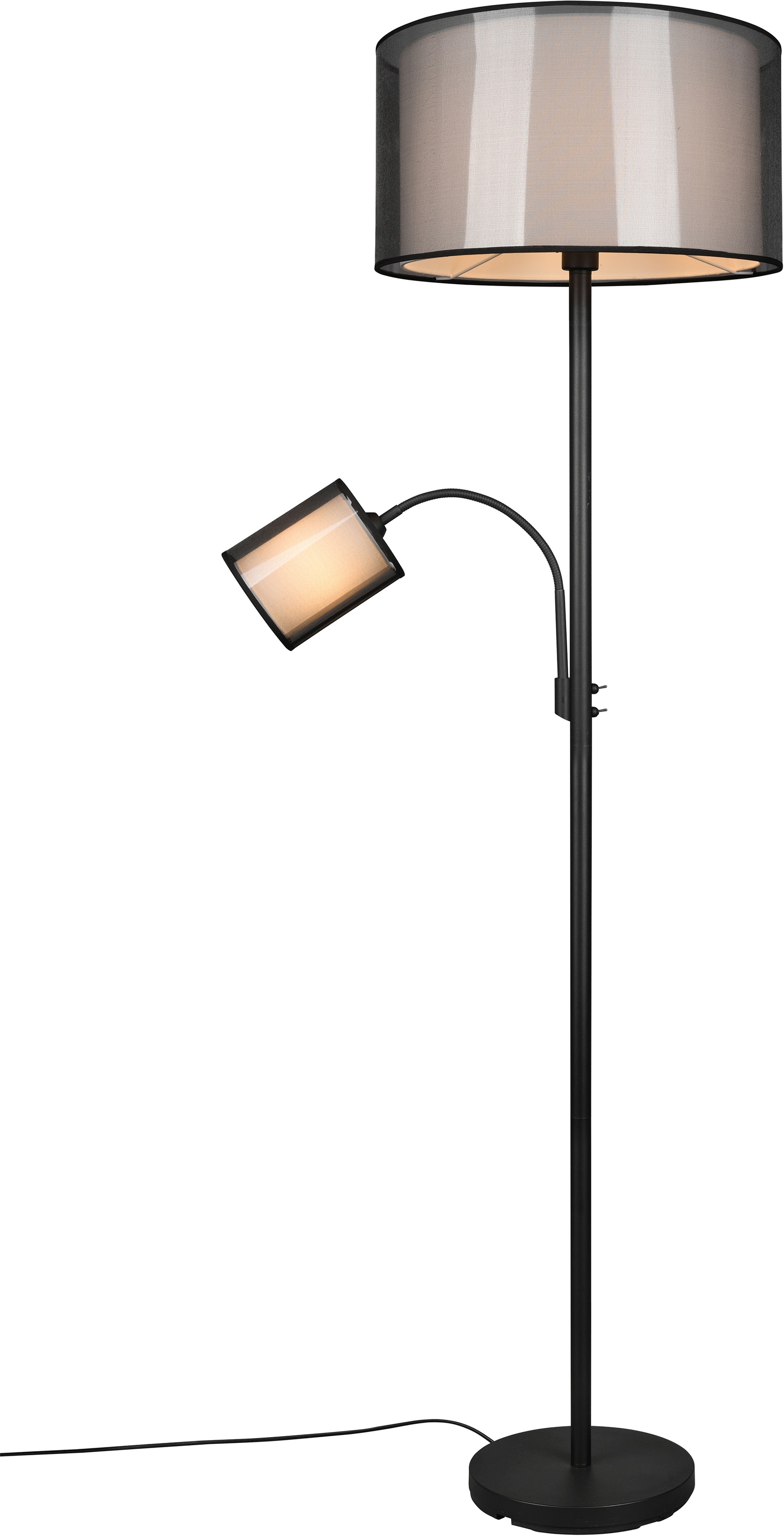 OTTO Home Lutta Floor Lamp Black