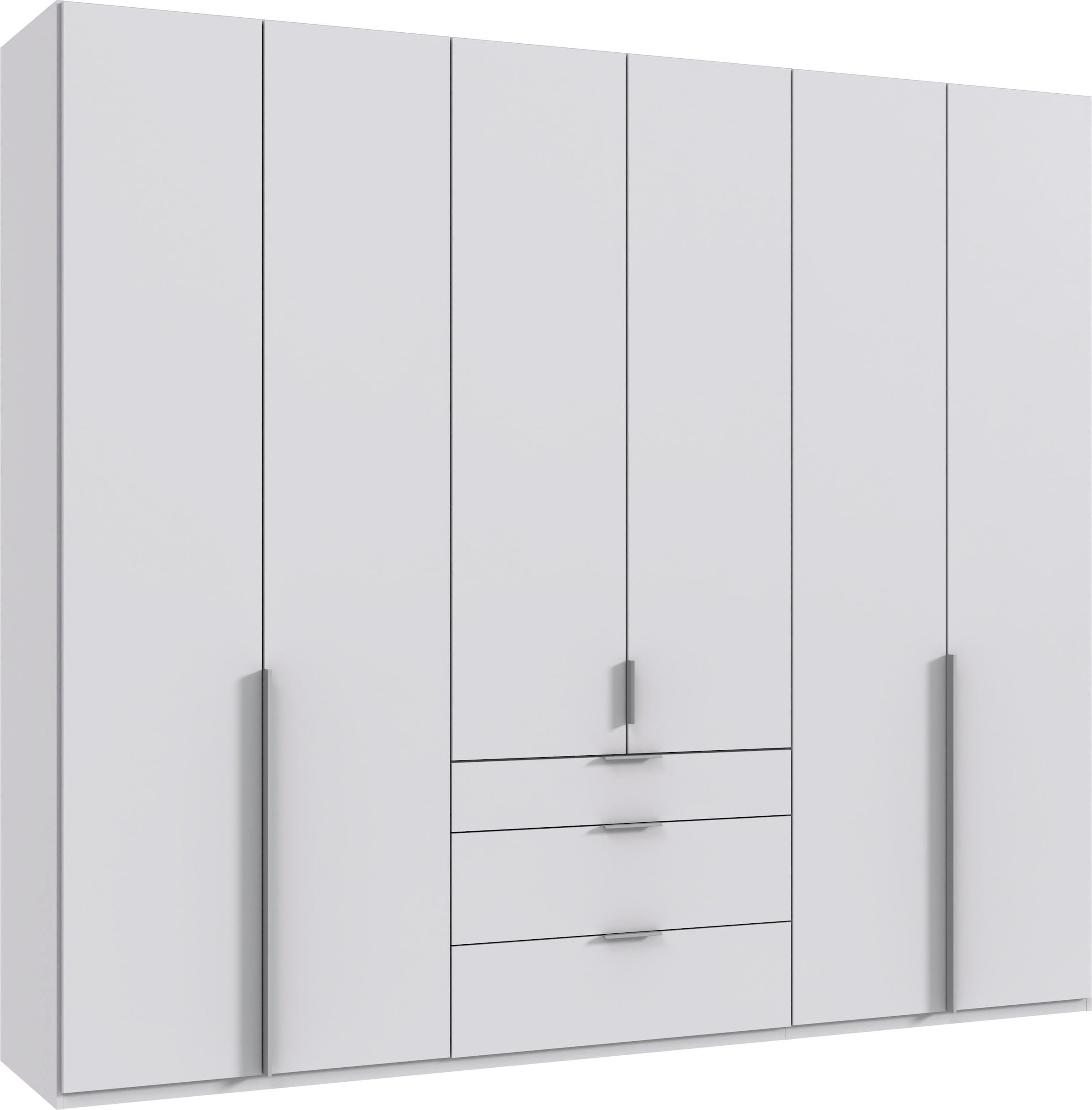 Wimex Drehtürenschrank "Mugano" mit langen oder kurzen Griffen aus Metall, in vielen Breiten, 208 oder 236 cm hoch, Made in Germany