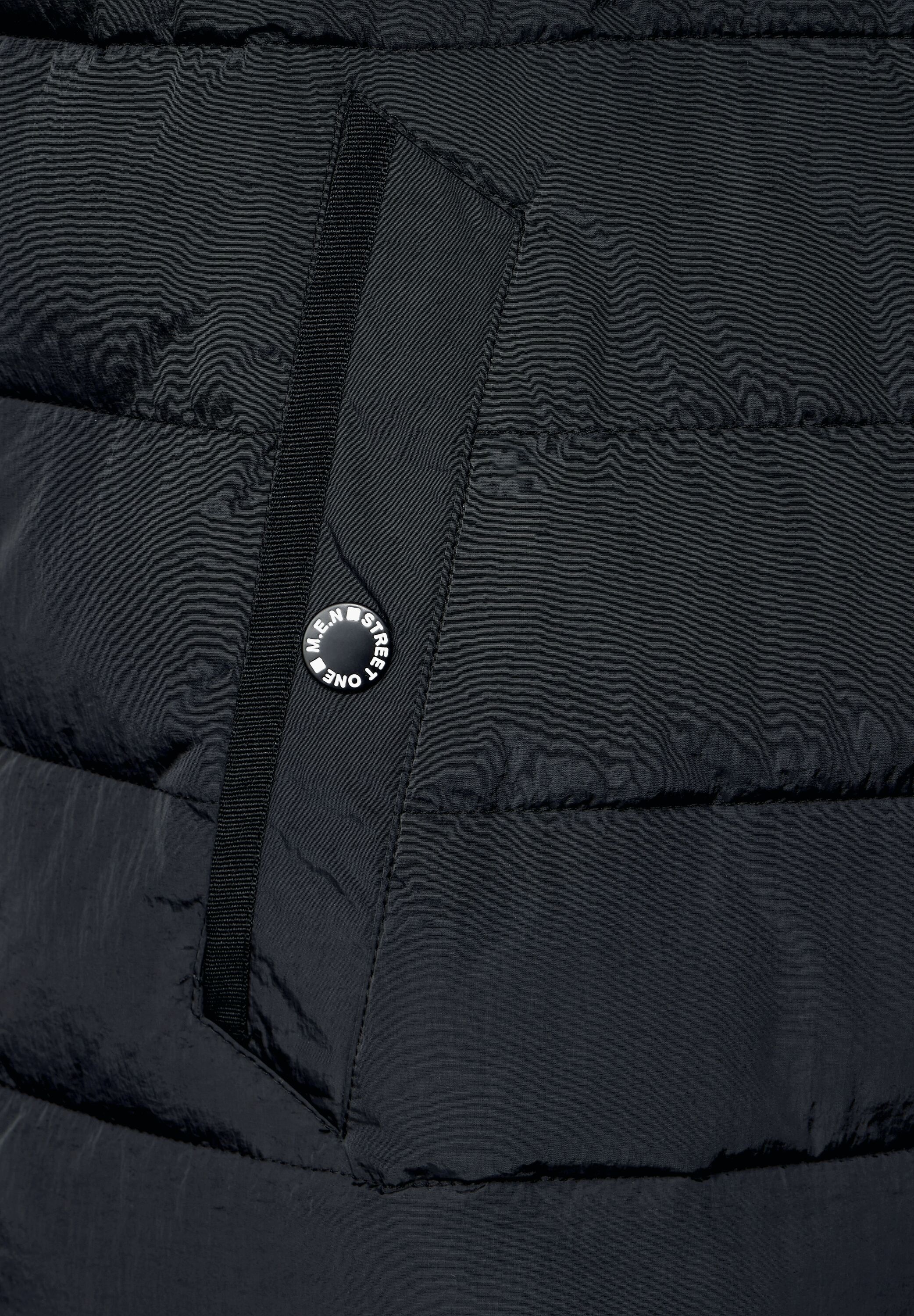 STREET ONE MEN Steppjacke, ohne Kapuze, mit Stehkragen