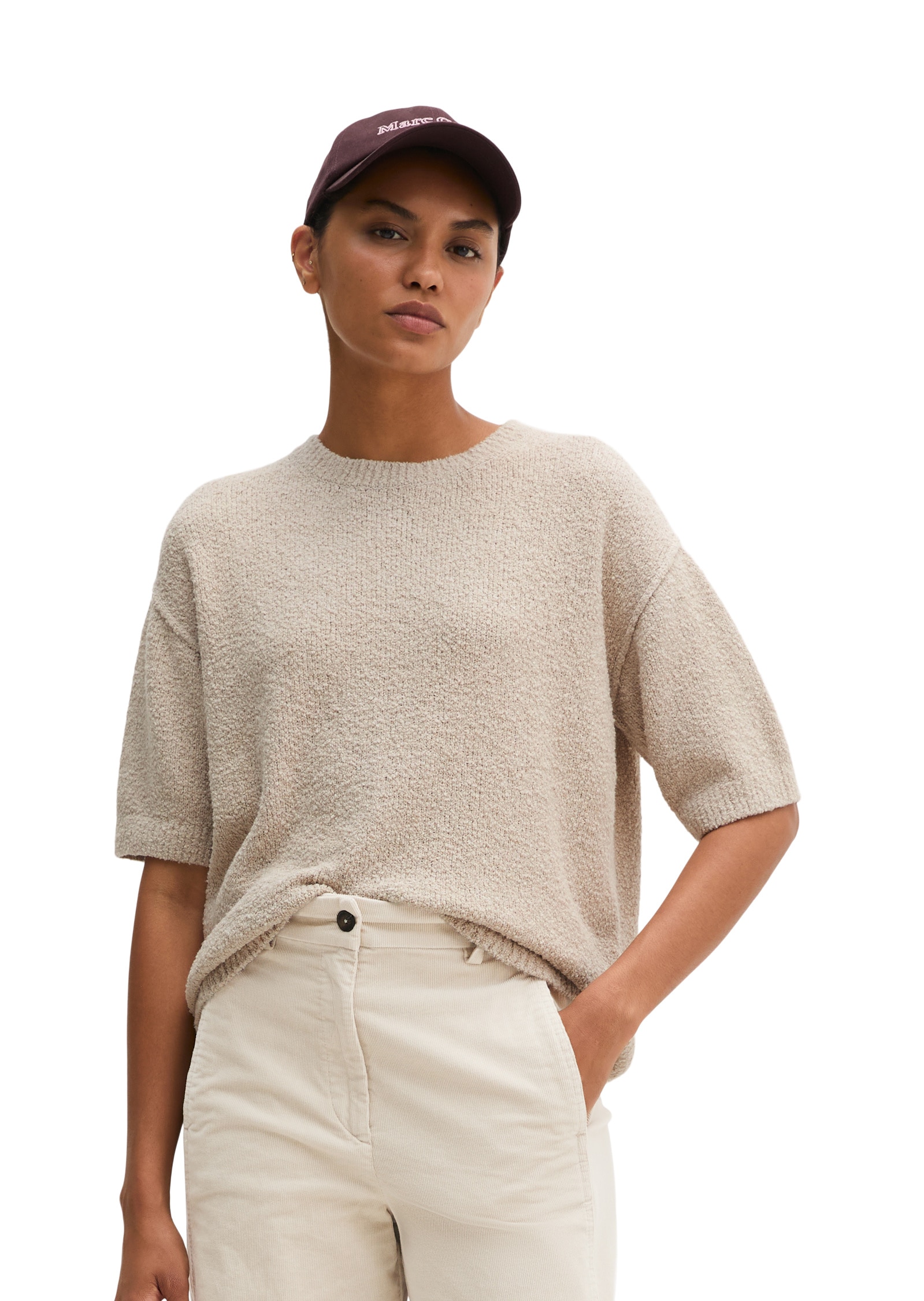 Marc O'Polo Strickpullover »aus Bouclé-Garn«